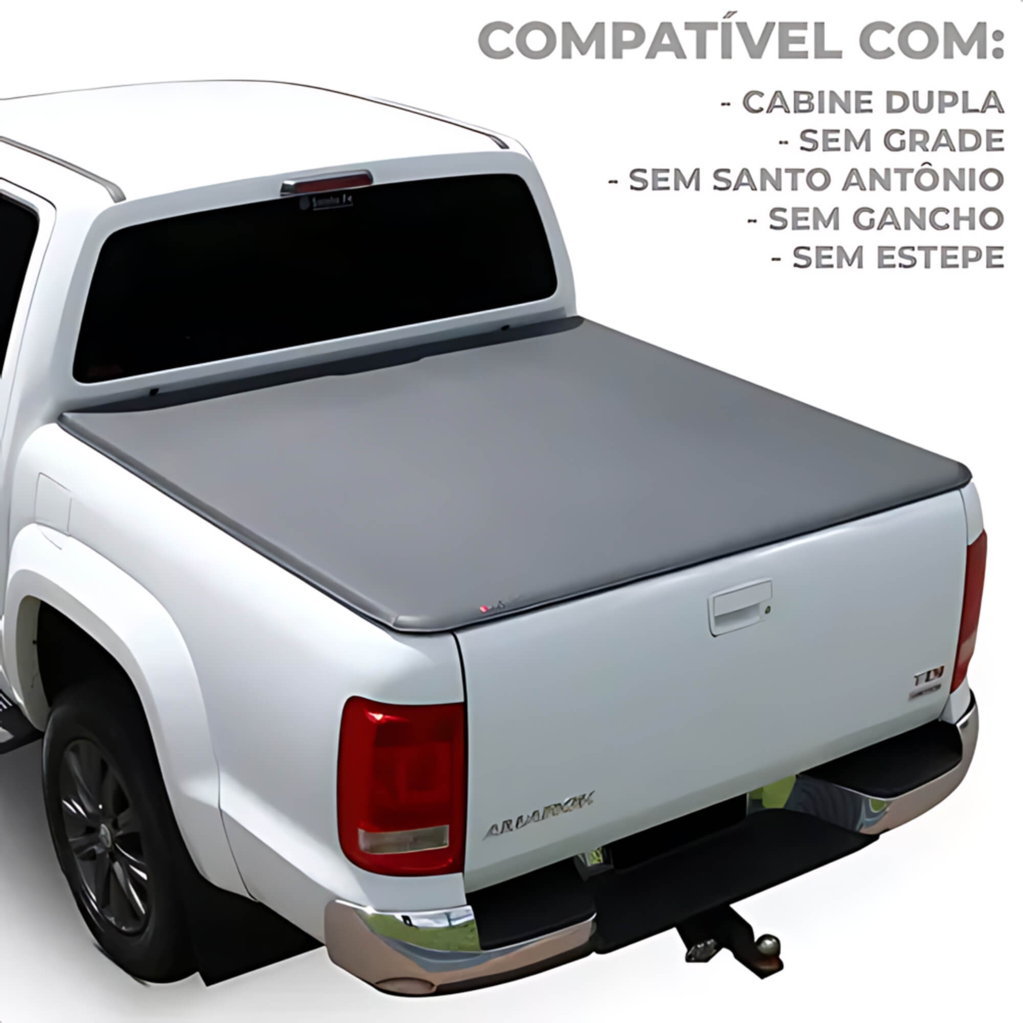 Capota Marítima Amarok Cabine Dupla 2010 até 2023 FF160 Flash Cover - FC05020589