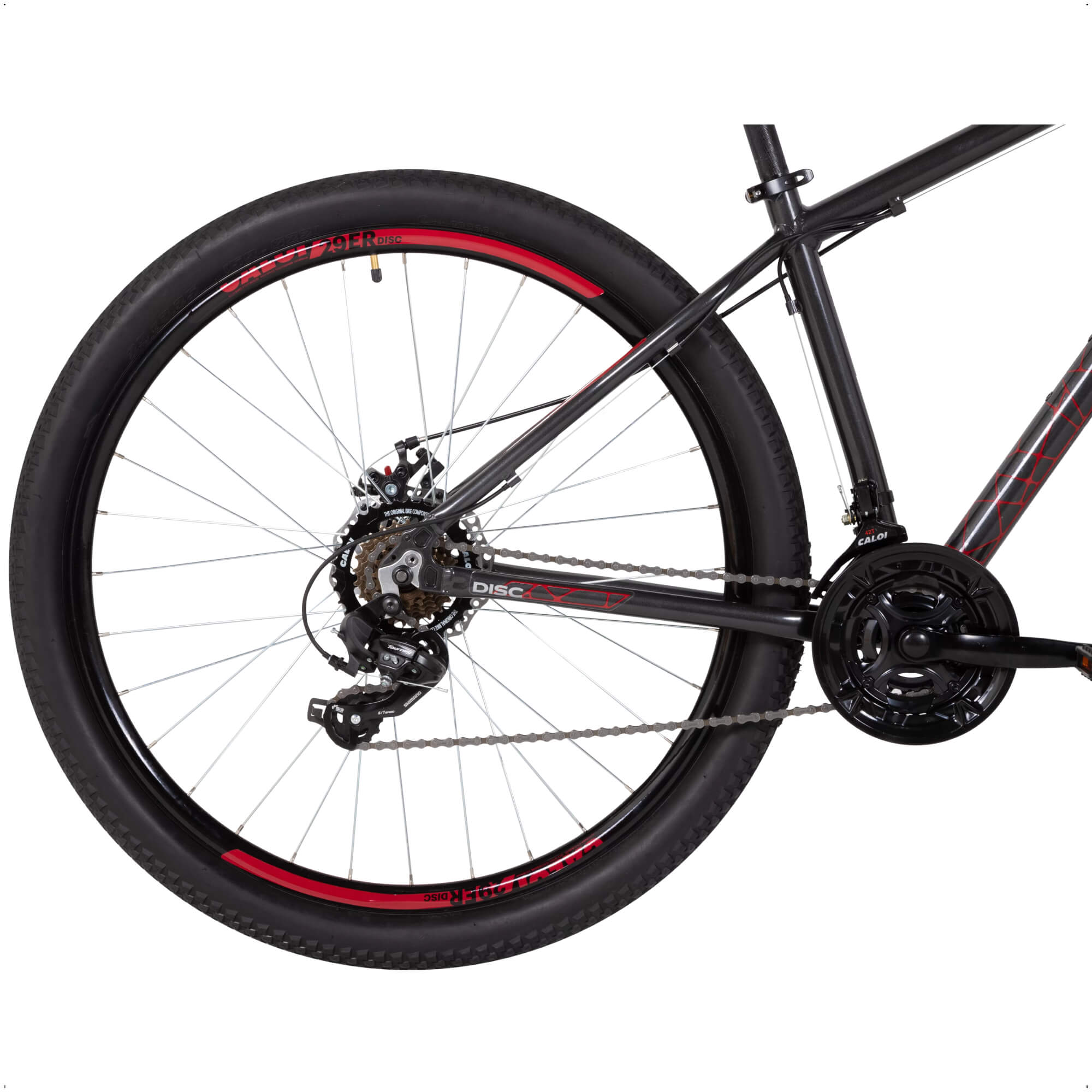 Bicicleta Caloi Vulcan Tamanho 17 Aro 29 21 Velocidades Cinza Ano 2023 004515.19005