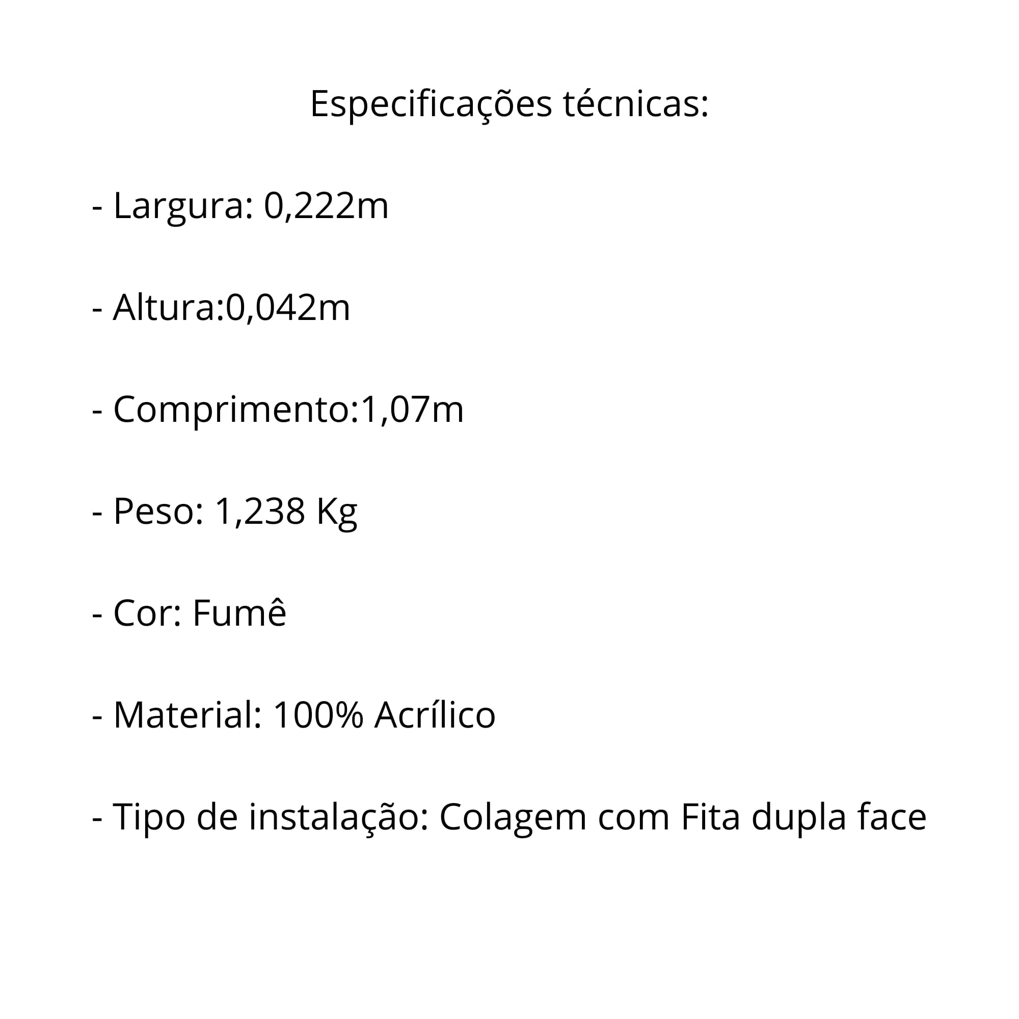 Calha Defletora Automotiva Inteiriça/Slim Citroen C3 4 Portas 2023 Cor Fumê TG Poli - 26.005