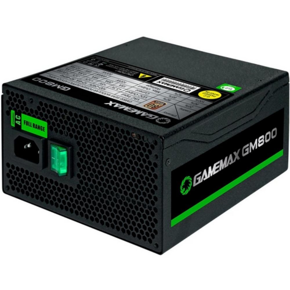 Fonte ATX Gamer 800W 80 Plus Bronze Gamemax GM800