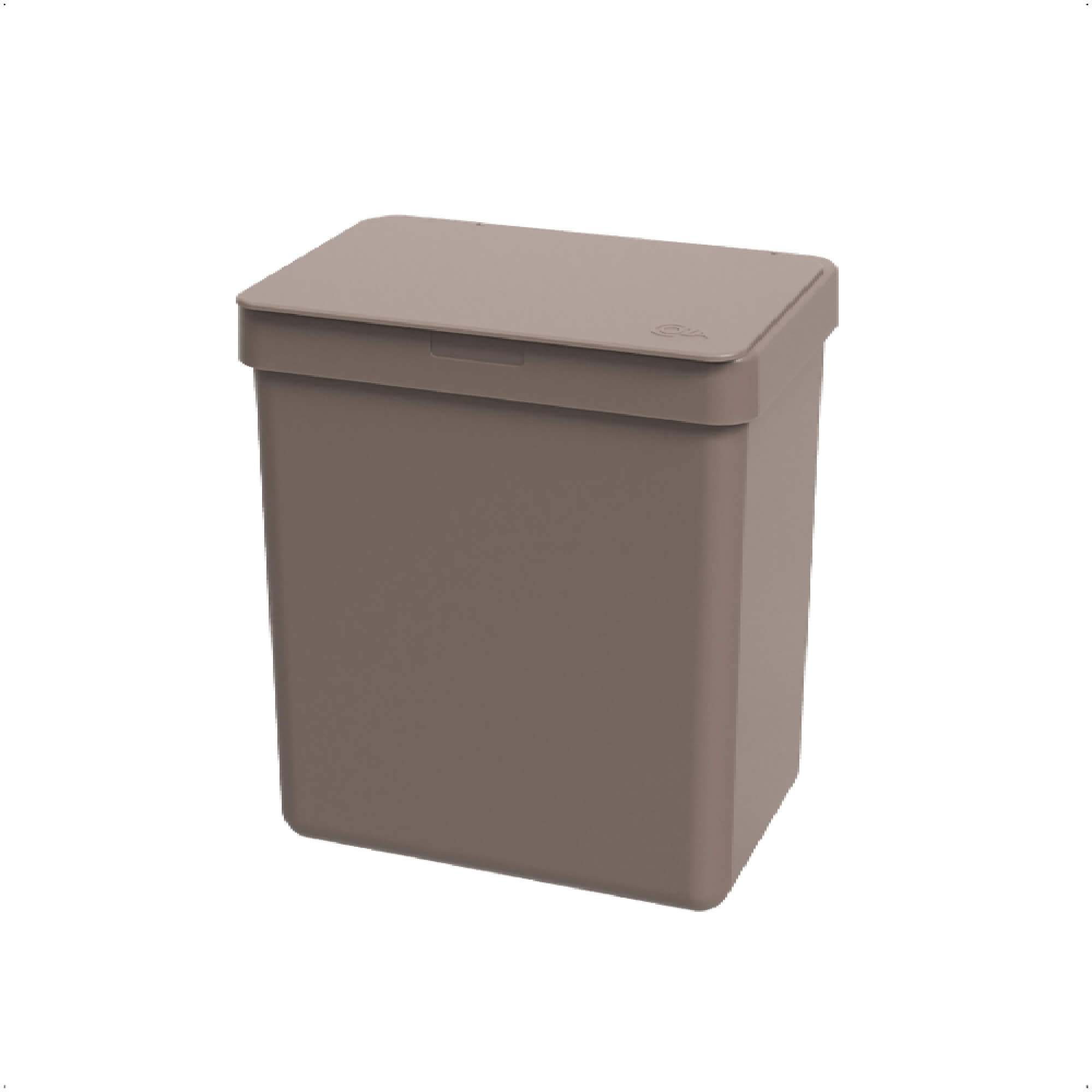 Kit Organize Sua Pia Single Coza 4 Peças Cinza Brinox - 99311/1126