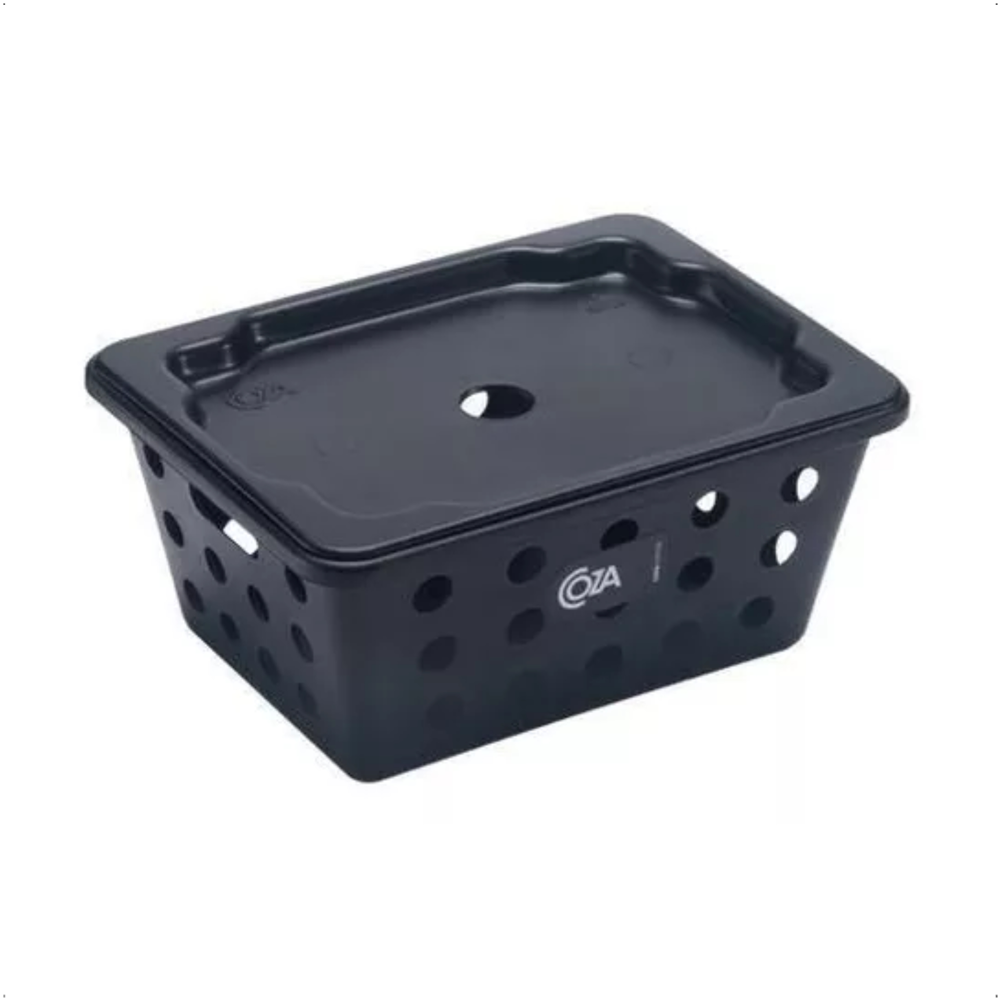 Kit Cesta Organizadoras One 3 Peças Preto Coza Brinox - 99360/2008