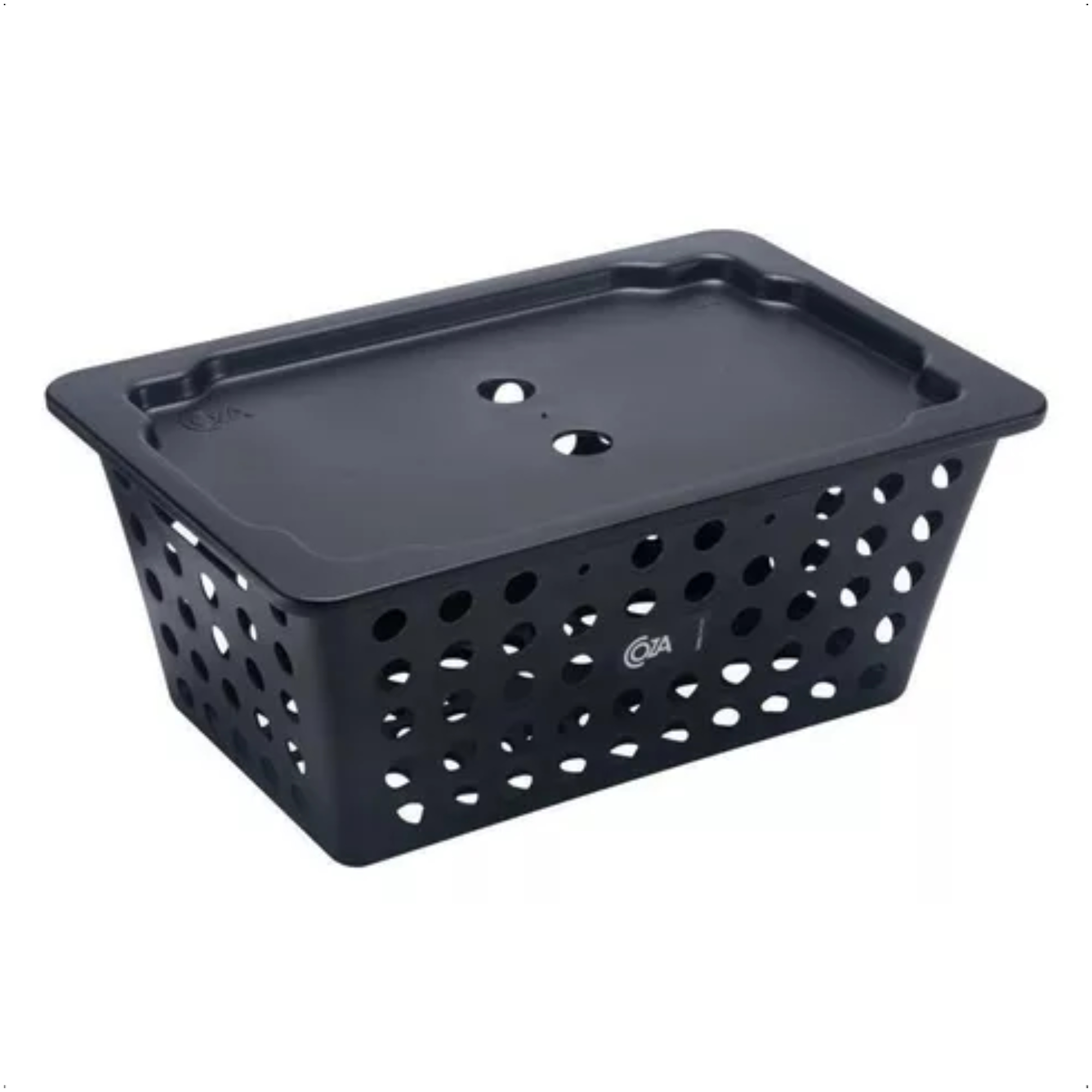 Kit Cesta Organizadoras One 3 Peças Preto Coza Brinox - 99360/2008