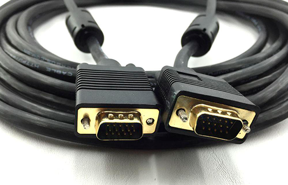 Cabo monitor SVGA HDB15M x DB15M Gold c/ filtro 10 m