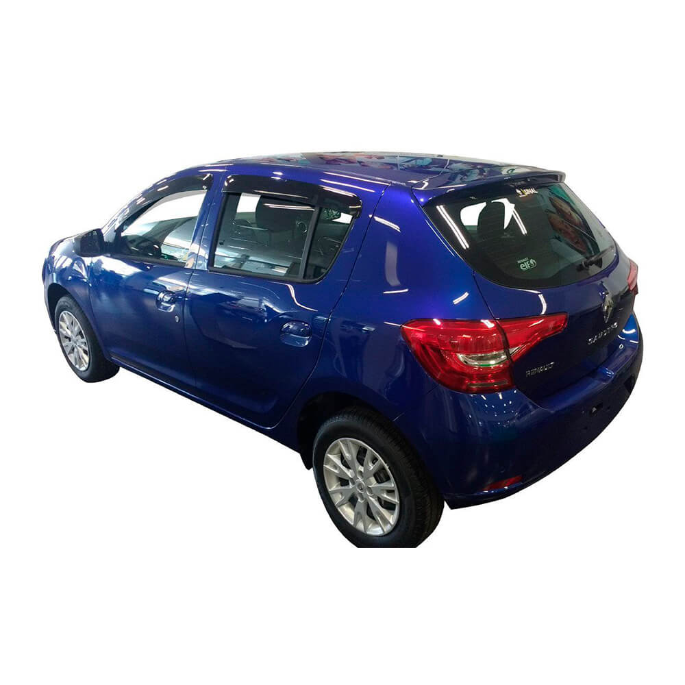 Calha De Chuva Defletor Tg Poli Vários Modelos Modelo do Carro:Sandero 2015 em diante 4 Portas