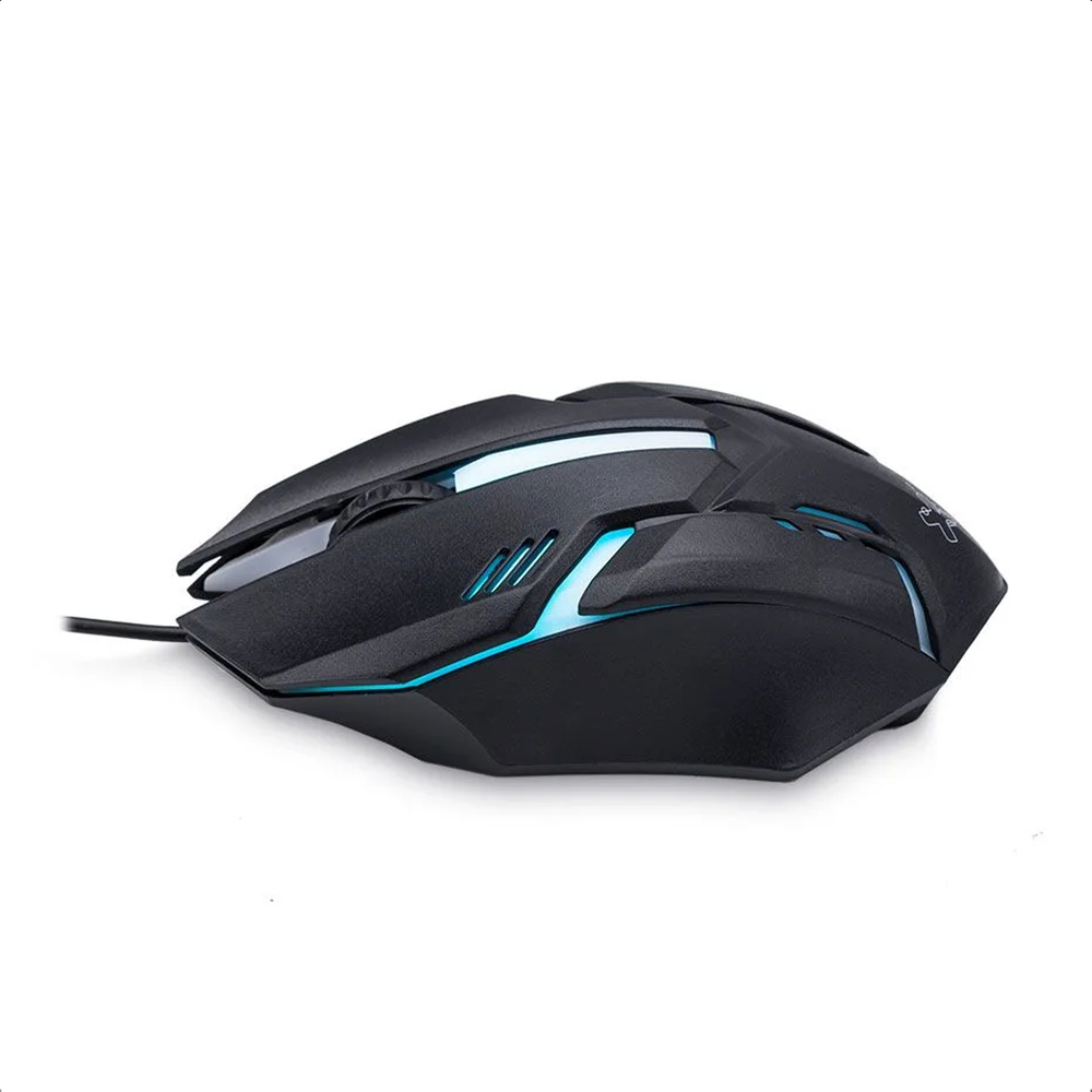 COMP Kit 5x Teclados USB Básico Preto Maxprint - 60814-5 + 5x Mouses Geek Max Com Fio 3 Botões Preto Maxprint - 60000083