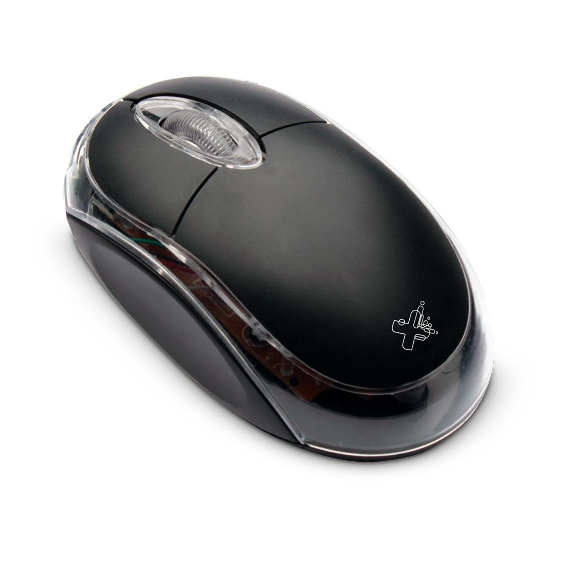 COMP Kit 5x Teclados USB Básico preto - 60814-5 - Maxprint + 5x Mouses USB Colors Black 1000DPI Maxprint - 6013872