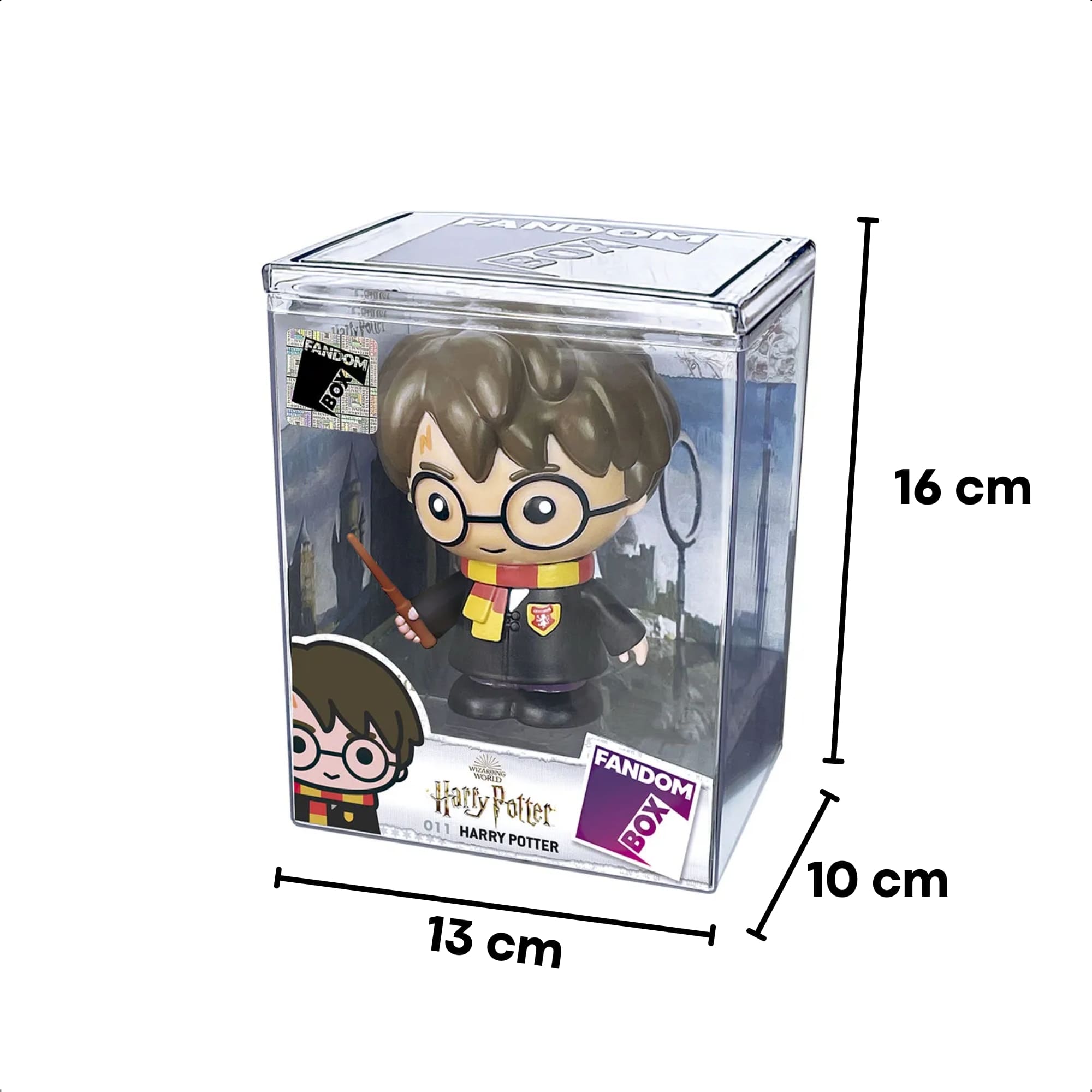 Fandom Box Harry Potter Boneco Colecionável 11cm Material Vinil Atóxico - Líder Brinquedos 3256