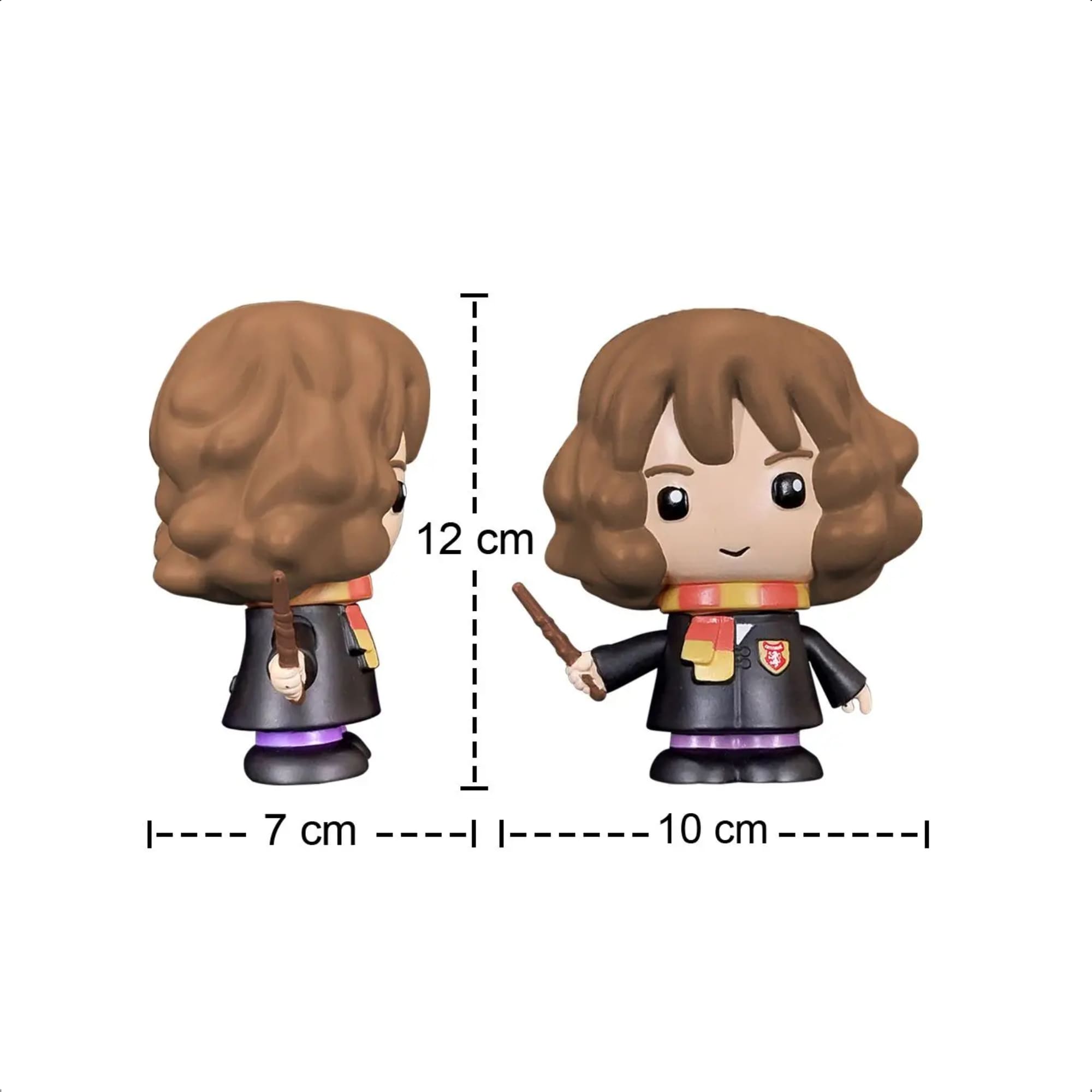 Fandom Box Hermione Boneca Colecionável 12cm Harry Potter Material Vinil Atóxico Líder 3257