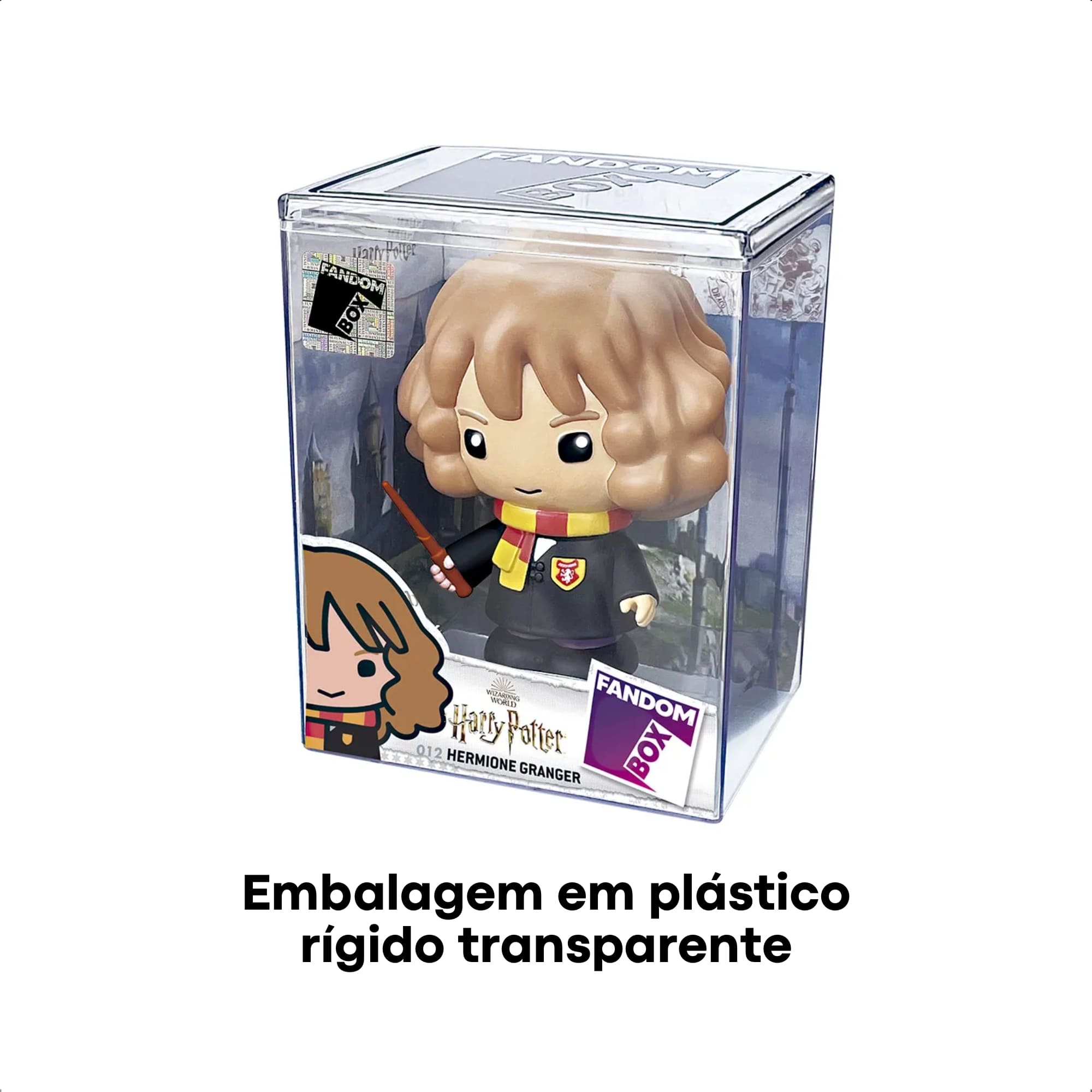 Fandom Box Hermione Boneca Colecionável 12cm Harry Potter Material Vinil Atóxico Líder 3257