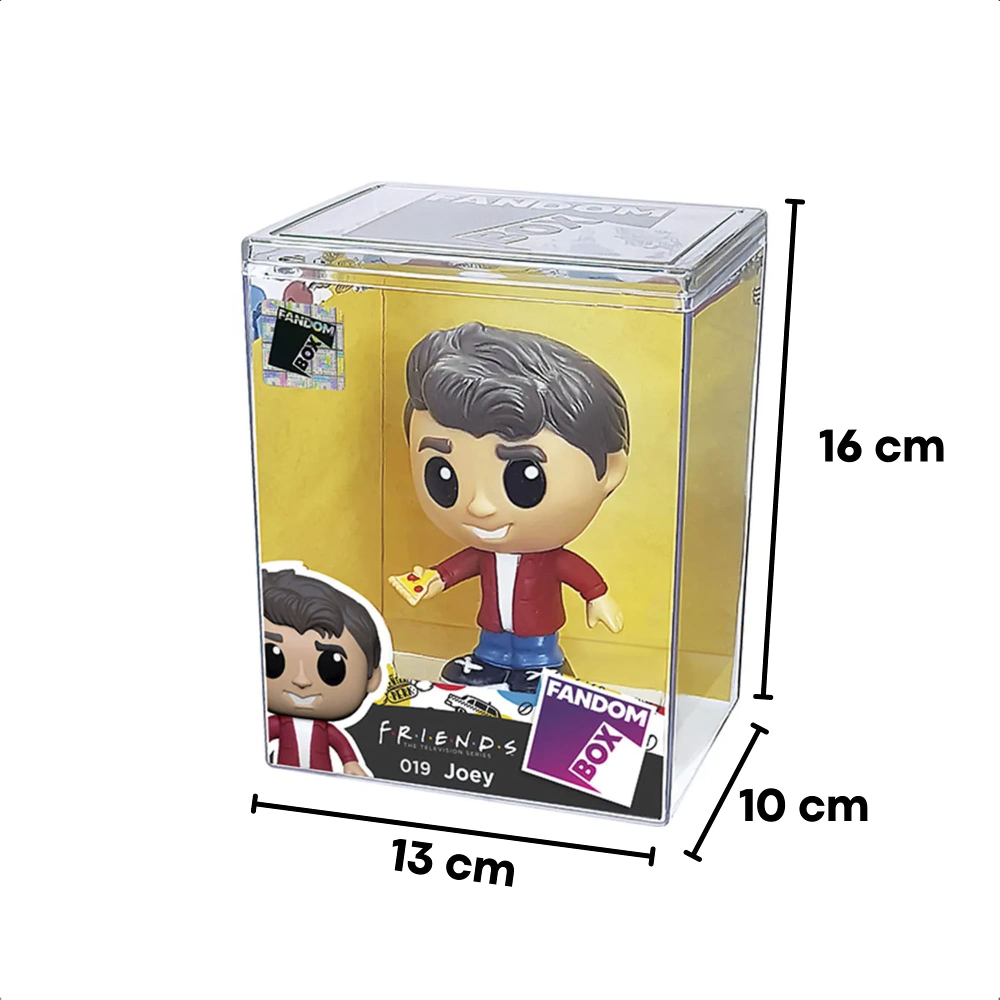 Fandom Box Joey Friends Boneco Colecionável 11 cm Material Vinil Atóxico - Líder Brinquedos 3264