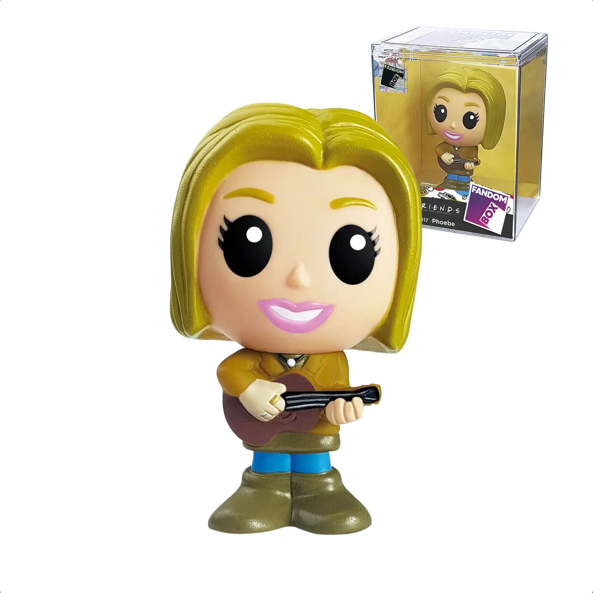 Fandom Box Phoebe Friends Boneca Colecionável Material Vinil Atóxico - Líder Brinquedos 3262