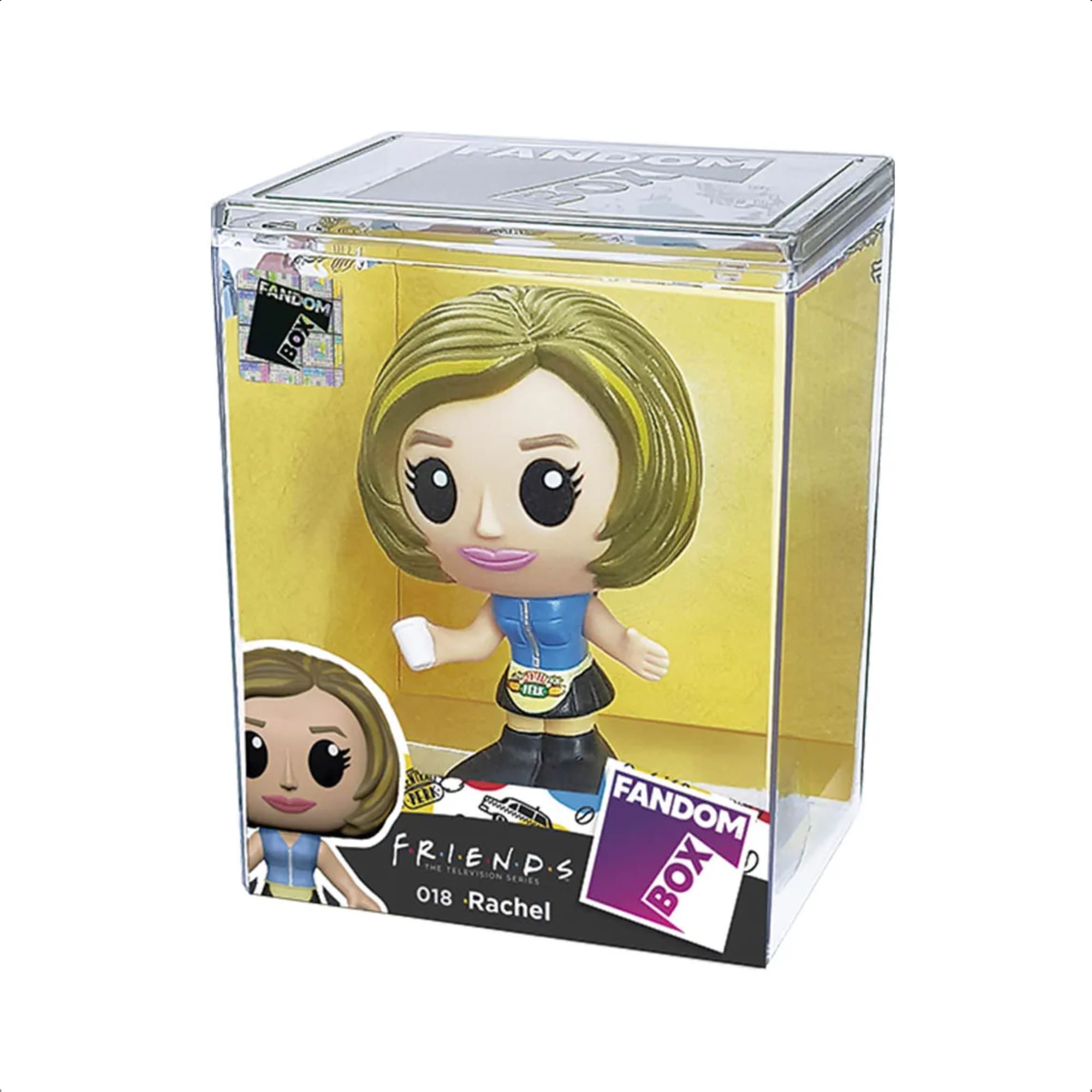 Fandom Box Rachel Friends Boneca Colecionável 11,5 cm Material Vinil Atóxico - Líder 3263