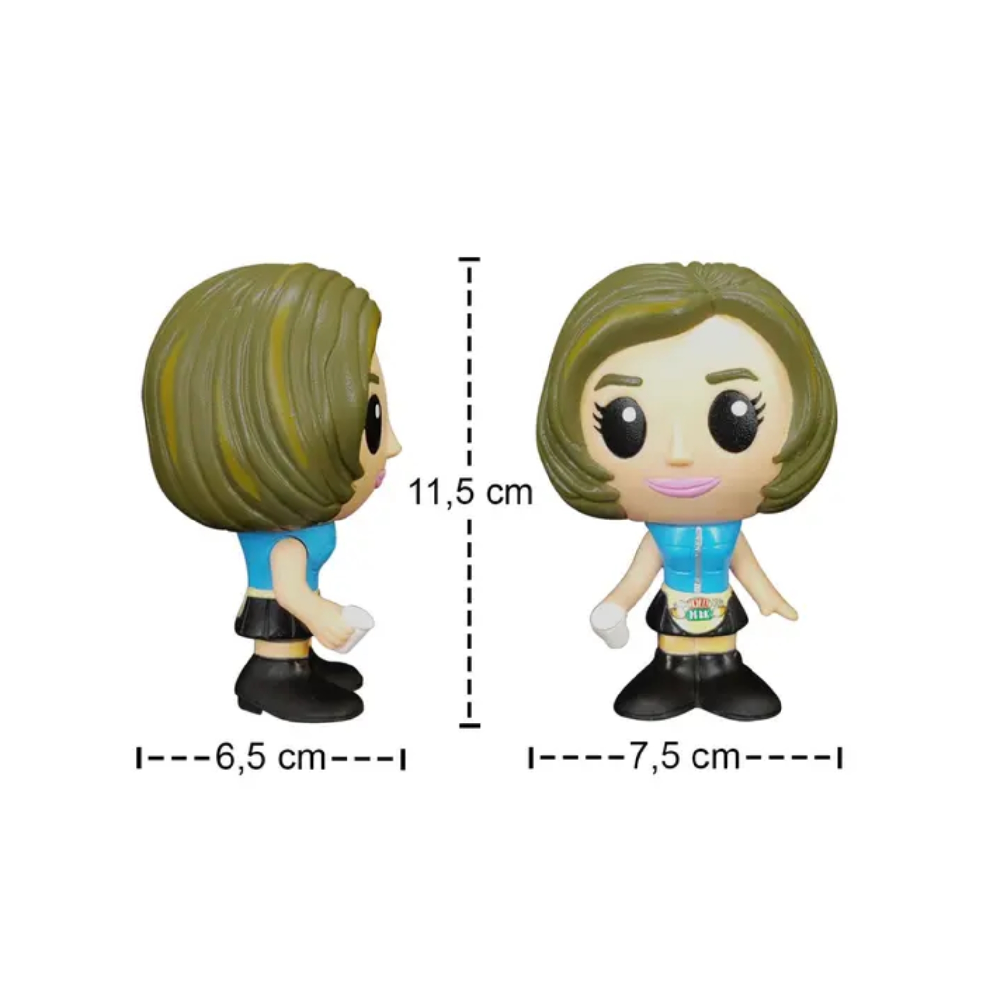 Fandom Box Rachel Friends Boneca Colecionável 11,5 cm Material Vinil Atóxico - Líder 3263