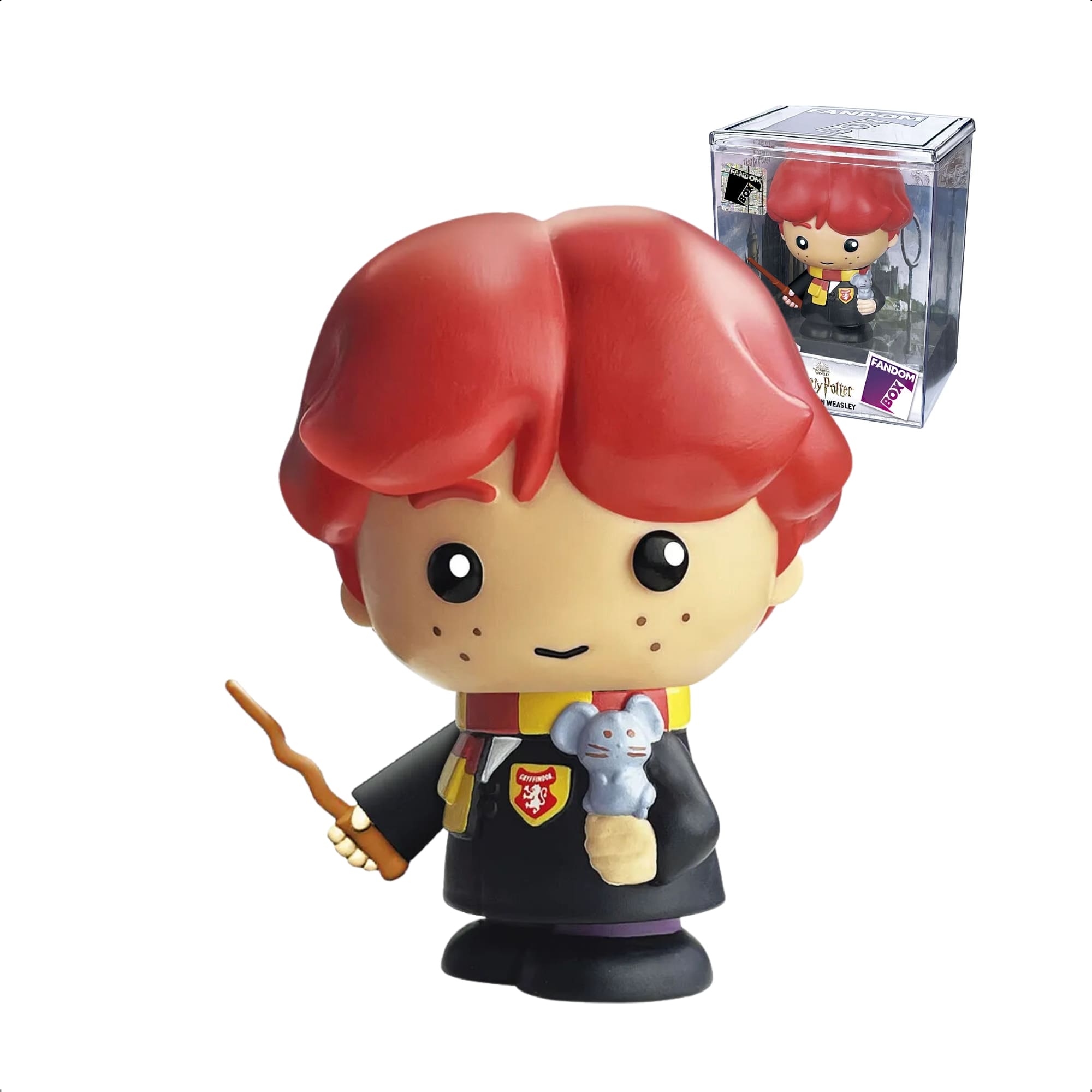 Fandom Box Ron Weasley Boneco Colecionável 11 cm Harry Potter Material Vinil Atóxico Líder 3258