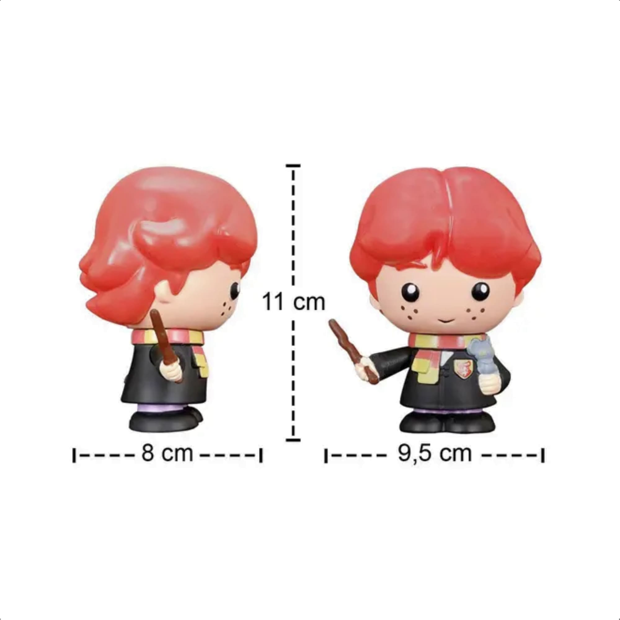 Fandom Box Ron Weasley Boneco Colecionável 11 cm Harry Potter Material Vinil Atóxico Líder 3258