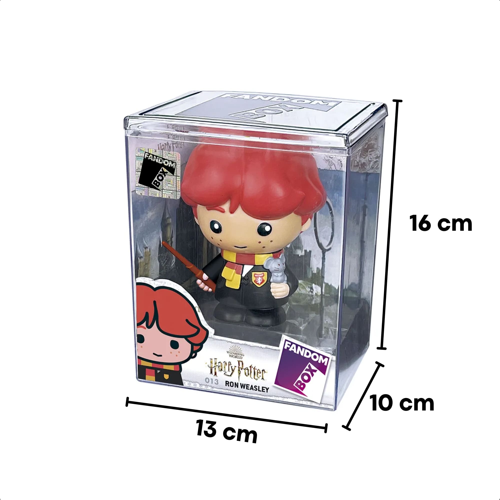 Fandom Box Ron Weasley Boneco Colecionável 11 cm Harry Potter Material Vinil Atóxico Líder 3258