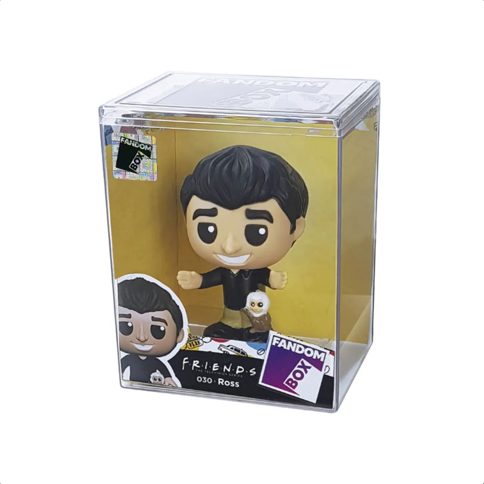 Fandom Box Ross Friends Boneco Colecionável 11 cm Material Vinil Atóxico - Líder Brinquedos 3265