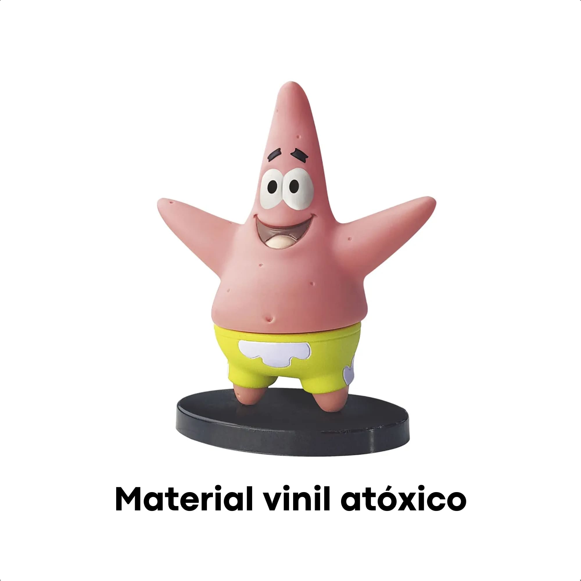 Fandom Box Patrick Estrela Bob Esponja 11cm Boneco Colecionável Material Vinil Líder 3304