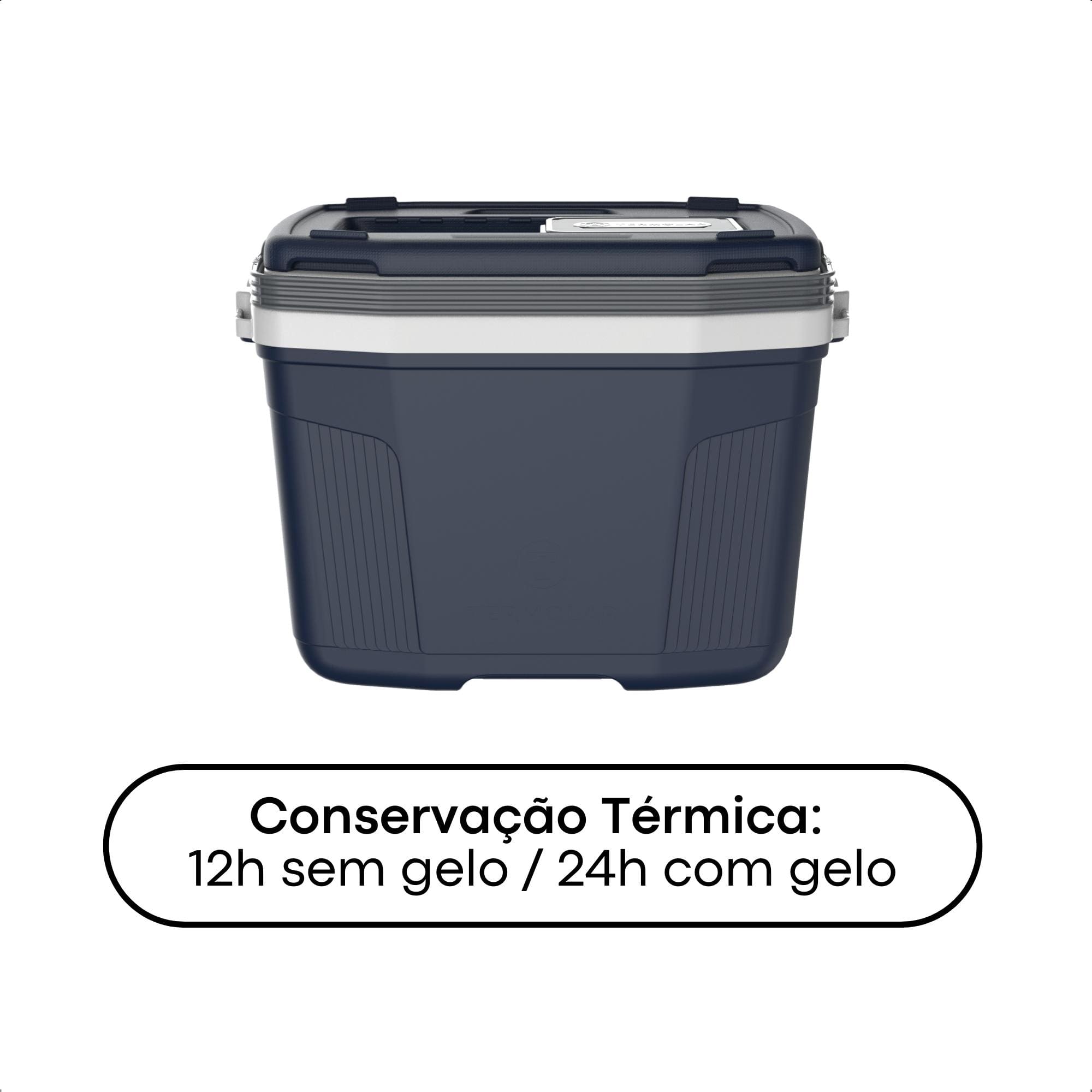 Caixa Térmica SUV 20L Azul Conservação Térmica Termolar 3501AZT 56804