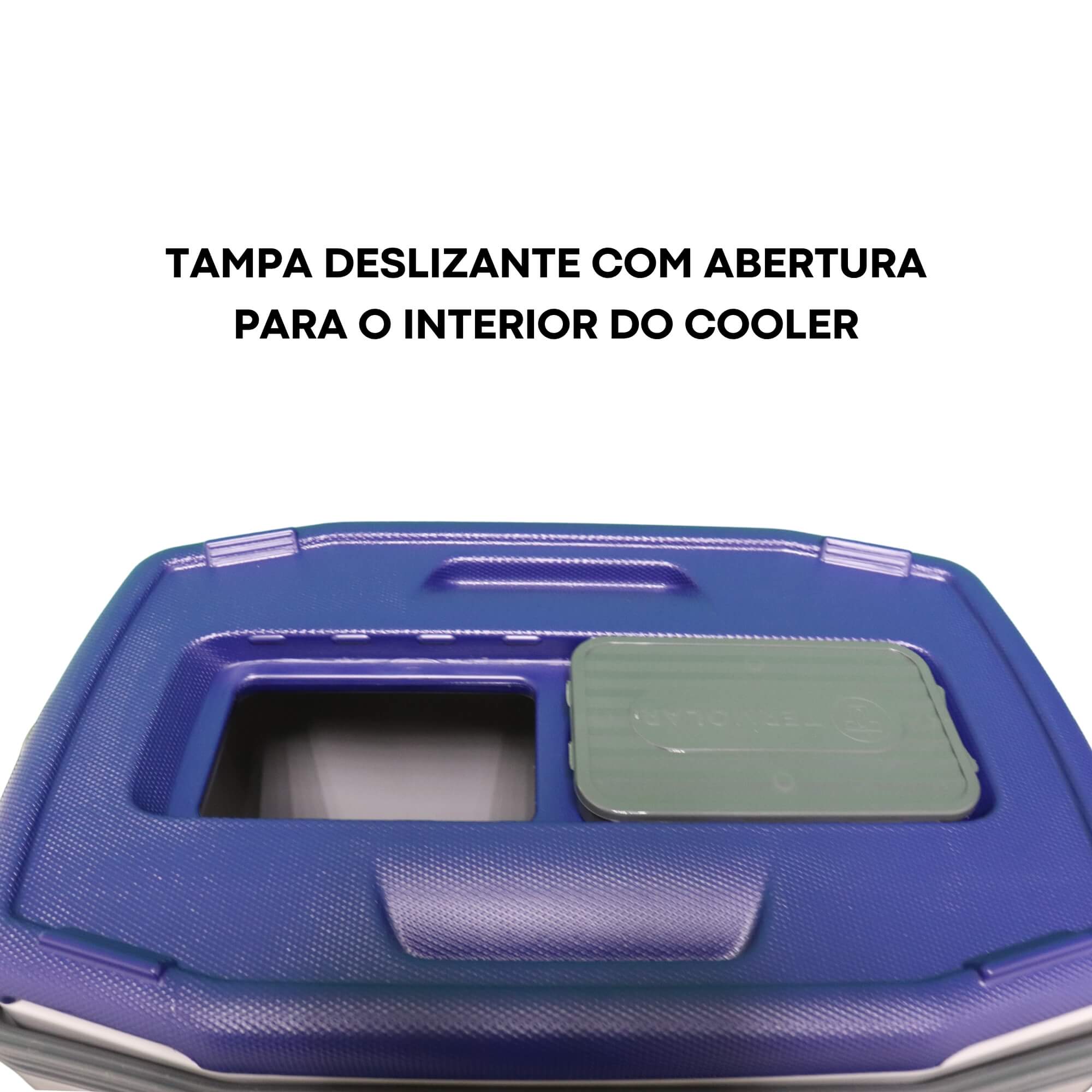 Caixa Térmica SUV 32 Litros Azul Tech Conservação Térmica - Termolar 3502AZT 56282