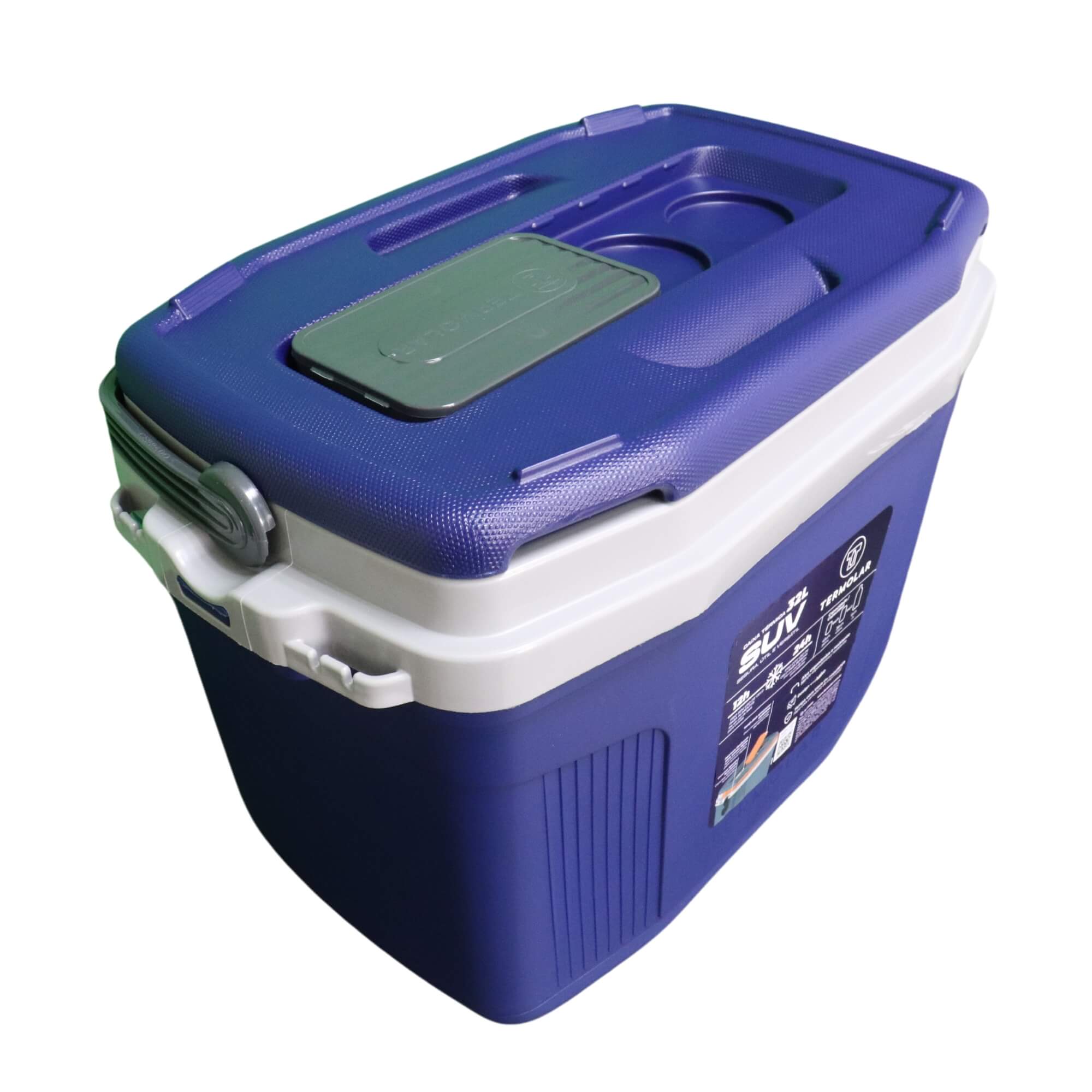 Caixa Térmica SUV 32 Litros Azul Tech Conservação Térmica - Termolar 3502AZT 56282