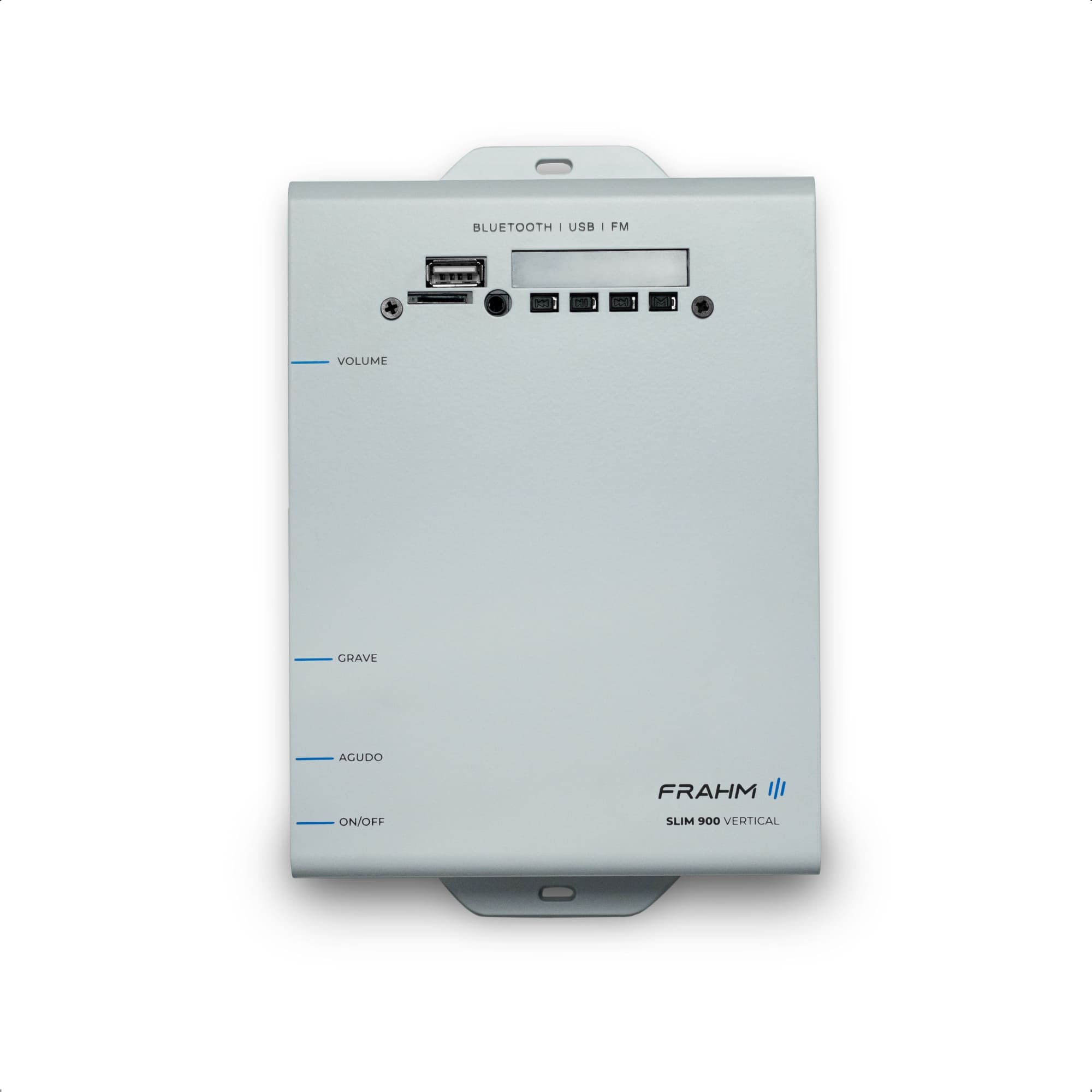 Amplificador Slim 900 Vertical Parede Moveis 35W RMS 8 Ohms Line out Auxlilar Frahm - 32160