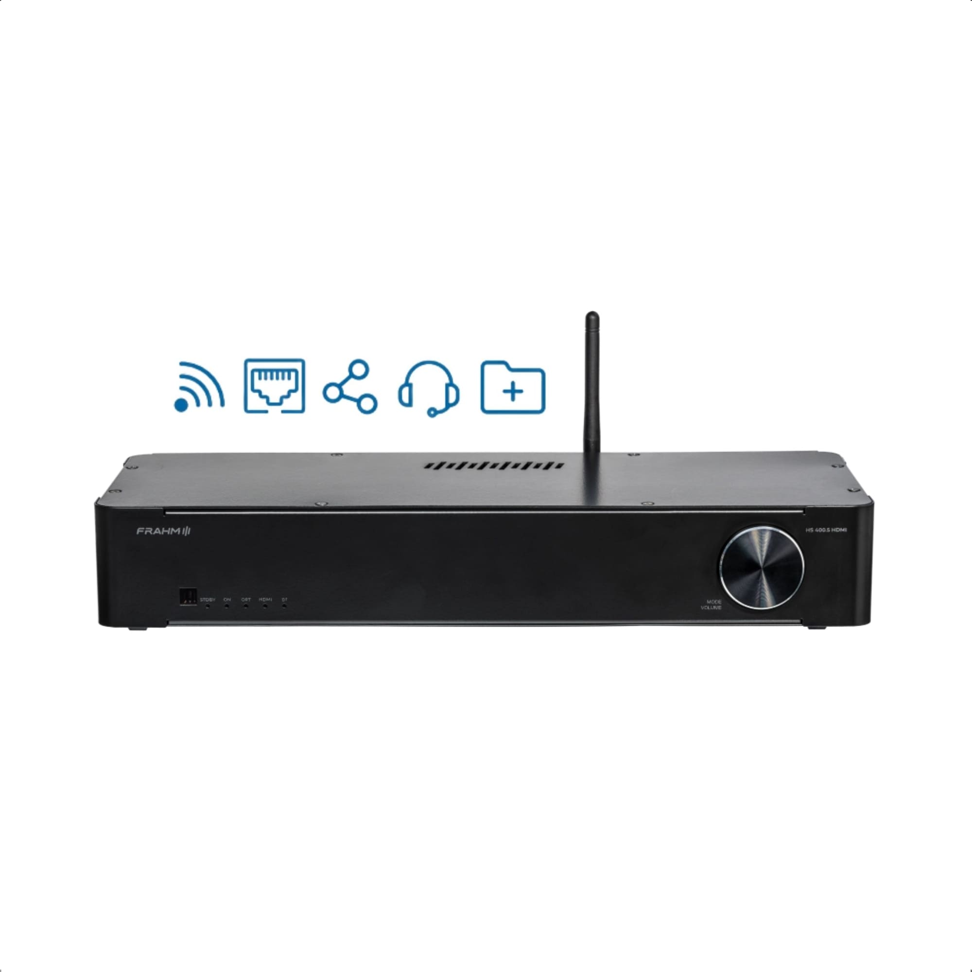 Som Ambiente Amplificador Home Sense HS400.5 HDMI PT Bivolt 400W (5x 80W) 4 Ohms Frahm - 32158