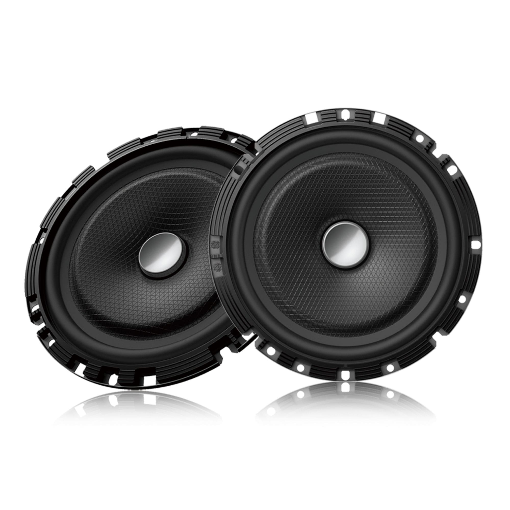 Kit 2-Vias com Alto-Falantes de 170mm(6-3/4") Tweeters Crossover 60W RMS 4 OHMS Pioneer-TS-C1730BR