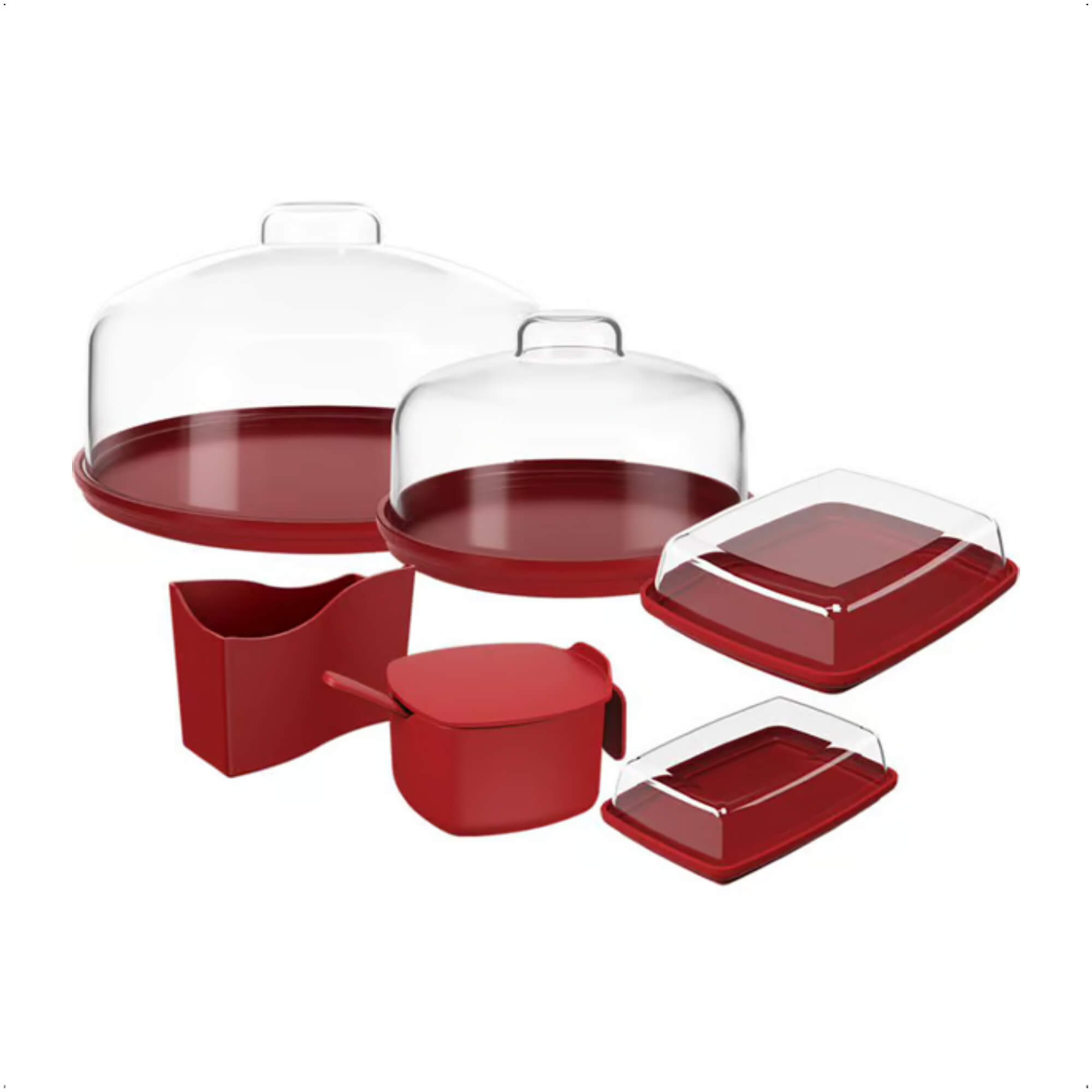 Kit Café da Manhã em Polipropileno 6 Peças Cozy Coza - Brinox 99355/2465
