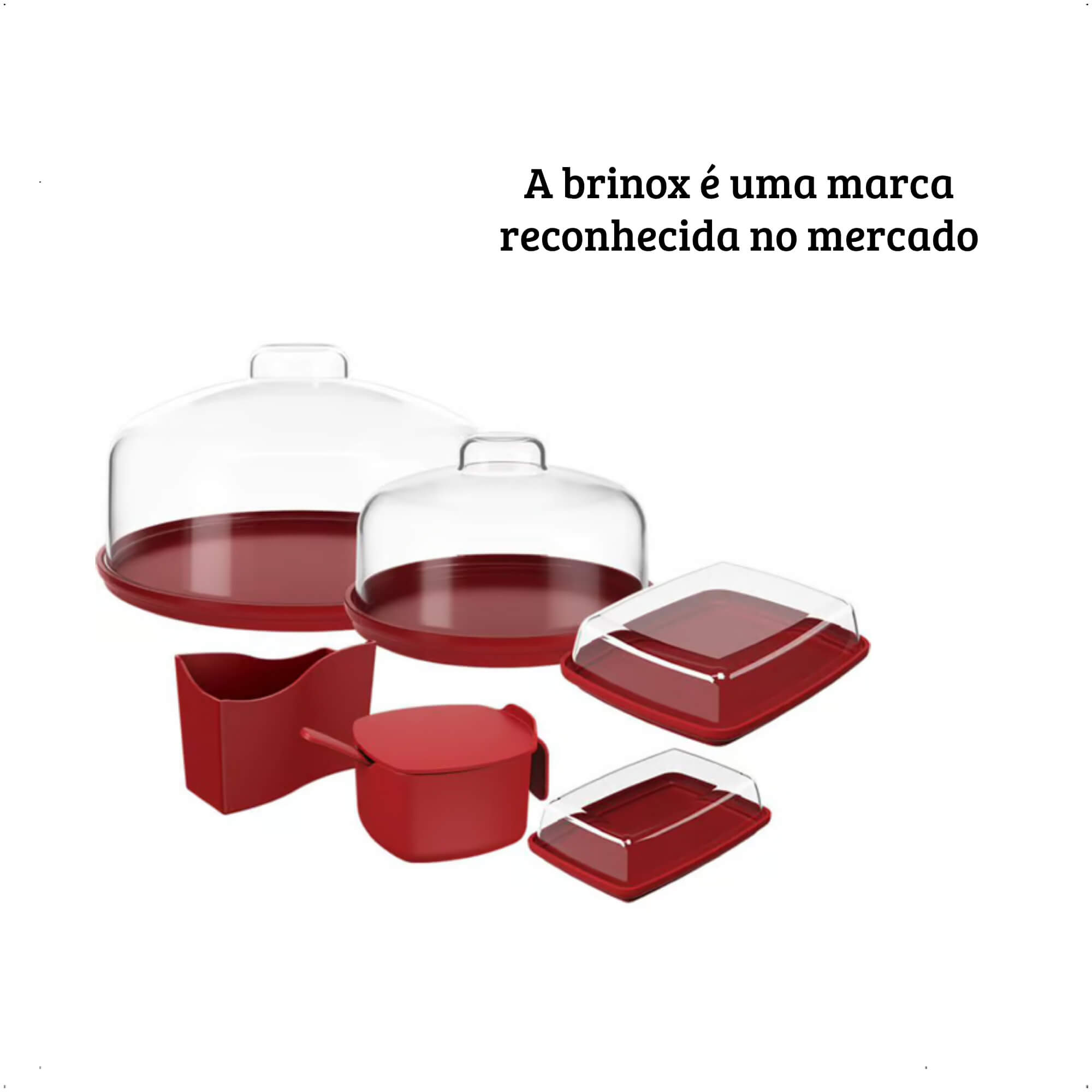 Kit Café da Manhã em Polipropileno 6 Peças Cozy Coza - Brinox 99355/2465
