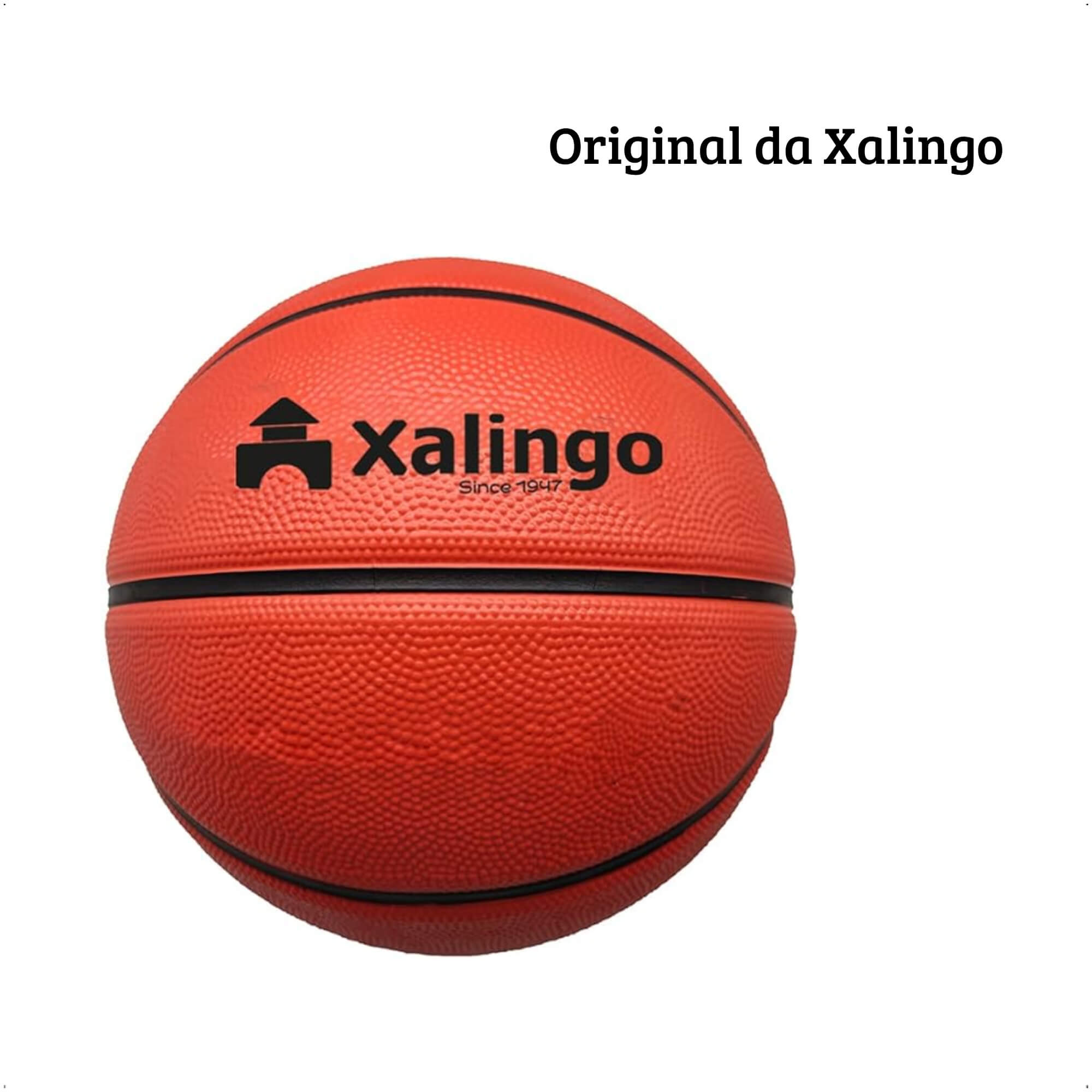 Bola De Basquete Adulto Oficial Tamanho 7 Indicado para 12 anos ou mais - Xalingo 28676