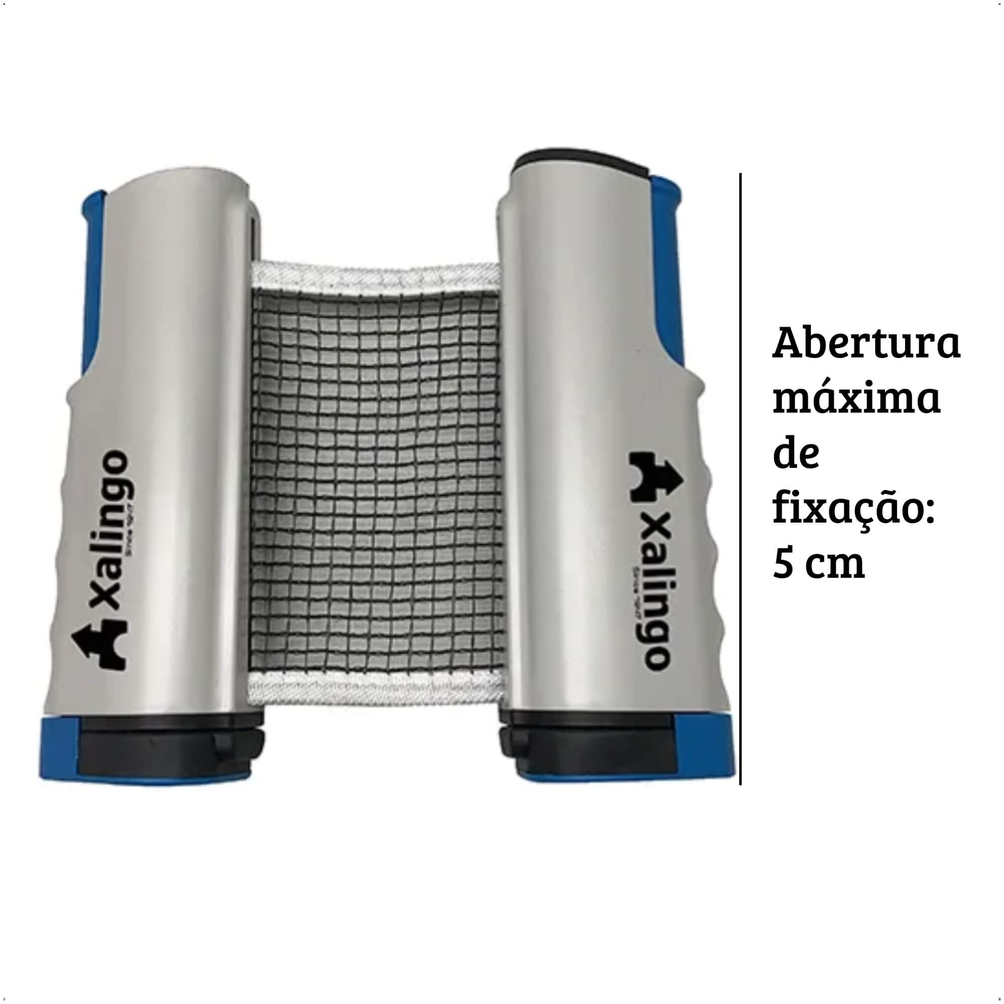 Rede Retrátil Para Tenis De Mesa Pingue Pong Portátil Prática Fixação Universal - Xalingo 28598