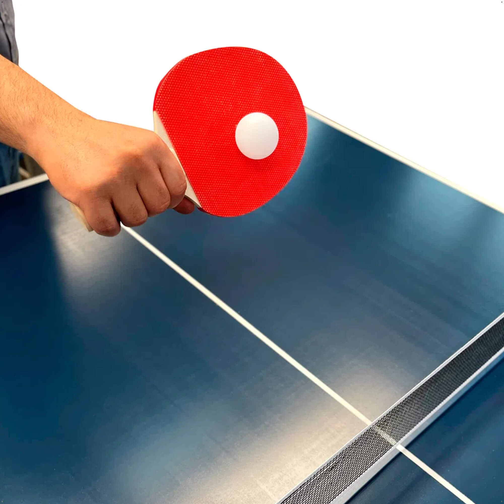 Kit Tenis De Mesa / Ping Pong Com 2 Raquetes, Rede e 3 Bolinhas Xalingo - 28609