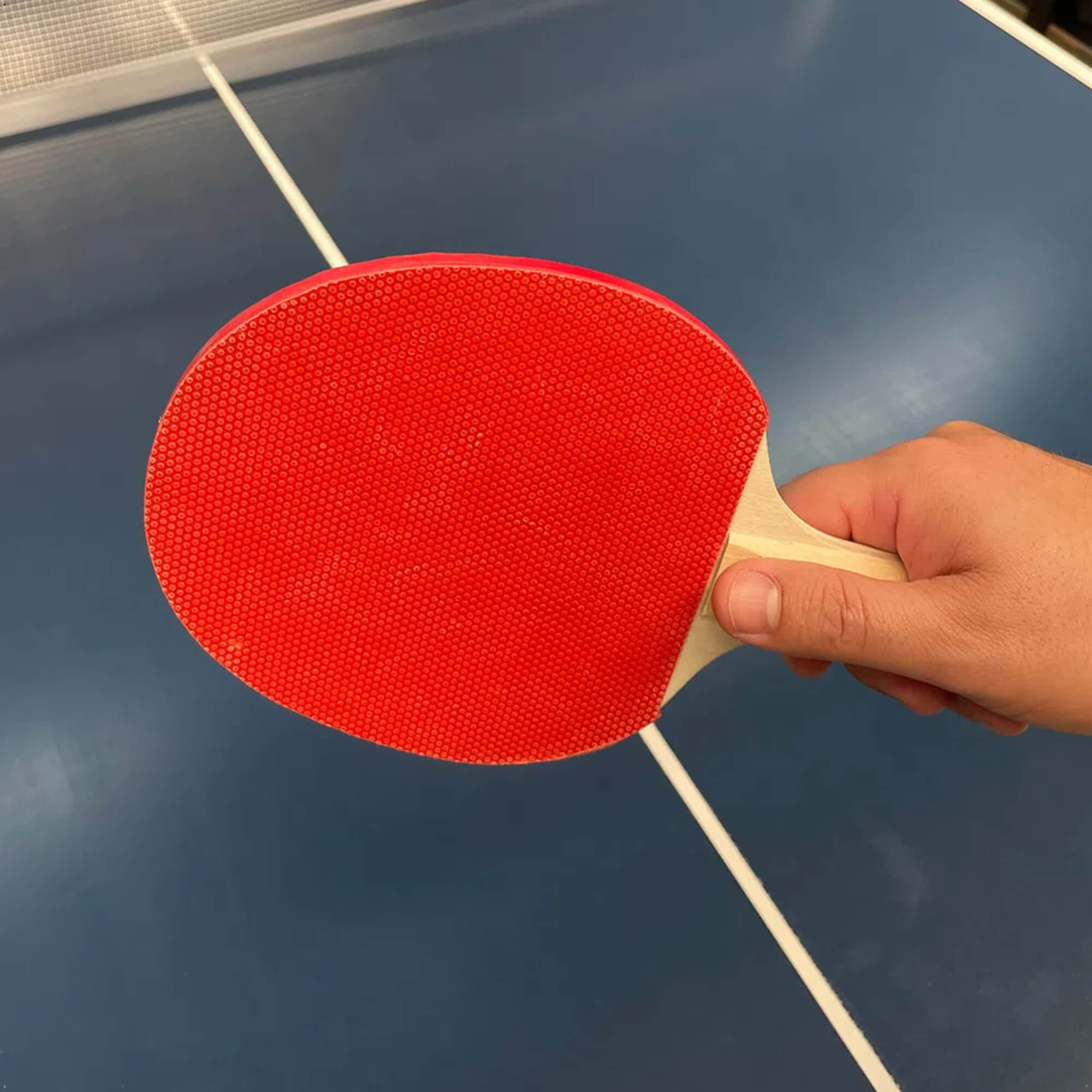 Raquete Para Tênis De Mesa / Ping Pong Lado Liso Lado Texturizado Fácil Manuseio - Xalingo 28610
