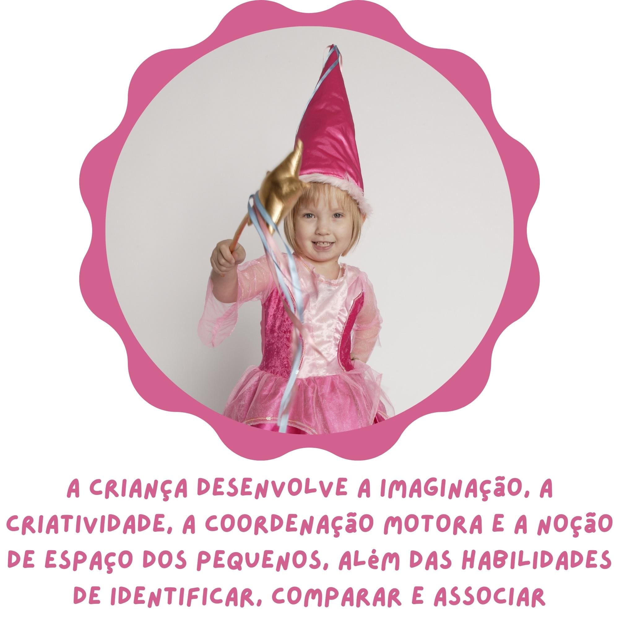Brinquedo Playset Castelo das Princesas Disney 29 Peças p/ Crianças 3+ Anos Xalingo - 13210