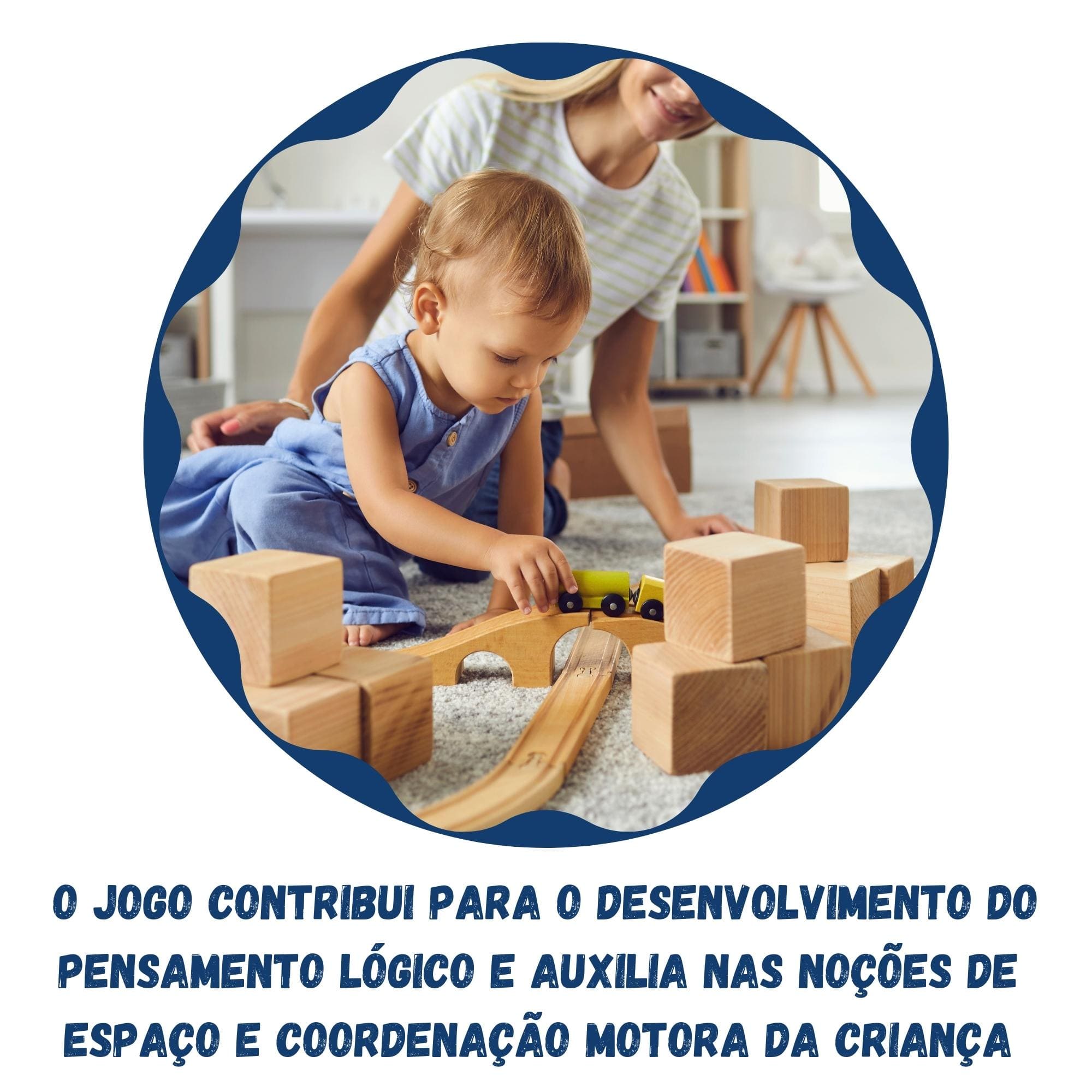 Brincando de Engenheiro Blocos de Encaixar Dinossauros 70 Peças +3 Anos Xalingo - 17709