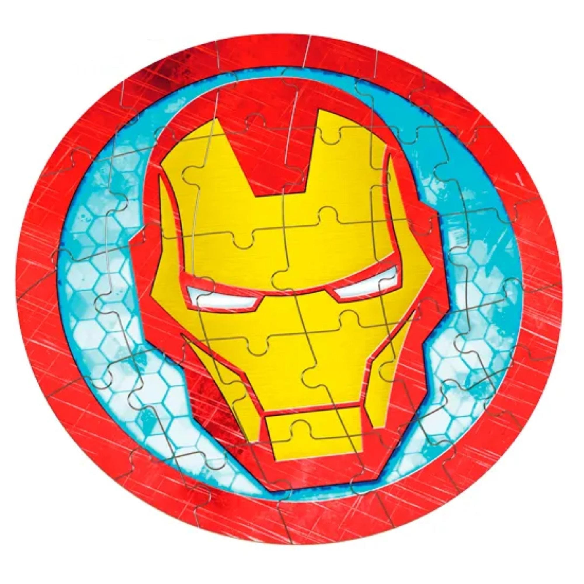 Quebra-Cabeça Avengers Homem de Ferro 30 Peças para Crianças a Partir de 4 Anos Xalingo - 17765