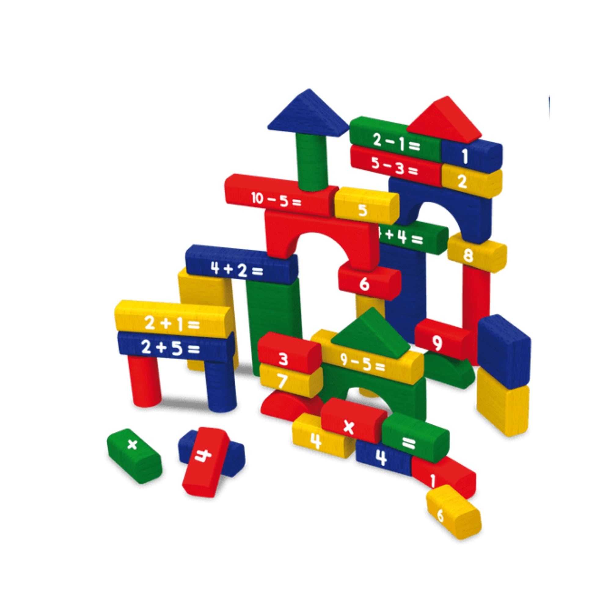 Brinquedo de Montar Matemáticos Multiblocks para Crianças a partir de 4 Anos Xalingo - 54732