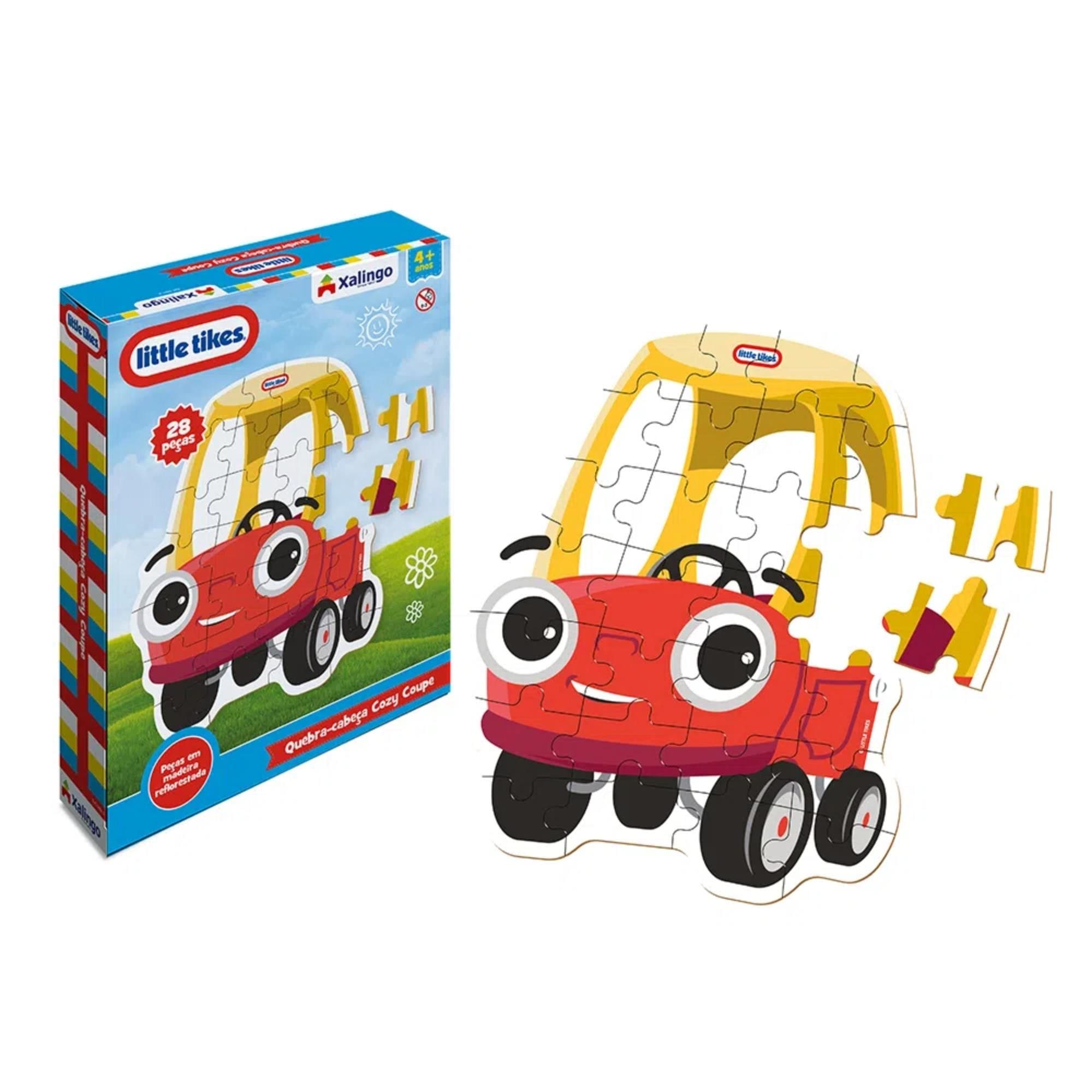 Quebra-Cabeça Little Tikes 28 Peças para Crianças a Partir de 4 anos Xalingo - 59010
