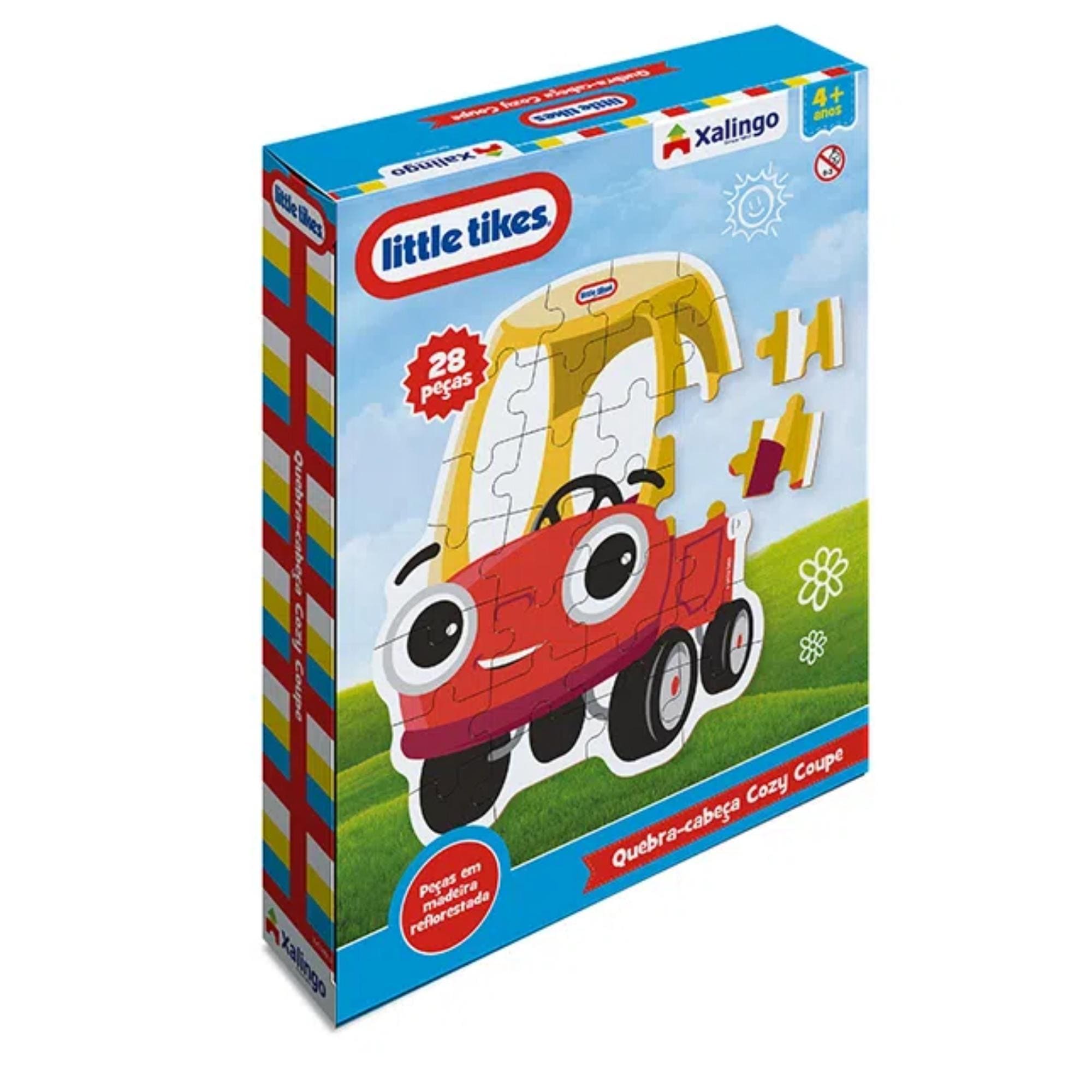 Quebra-Cabeça Little Tikes 28 Peças para Crianças a Partir de 4 anos Xalingo - 59010