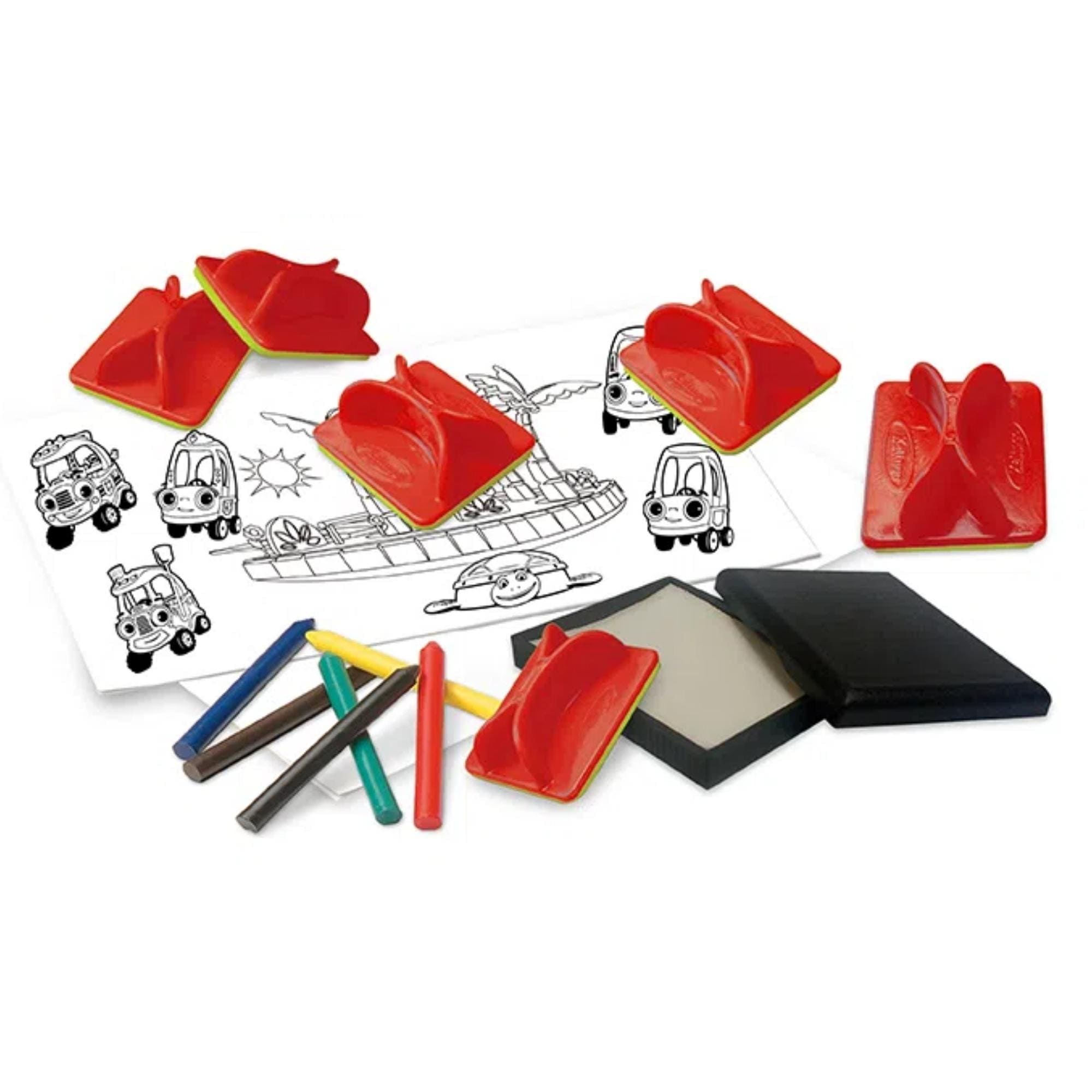 Carimbos para Criar Brincar e Colorir Little Tikes para Crianças a partir de 4 Anos Xalingo - 59054