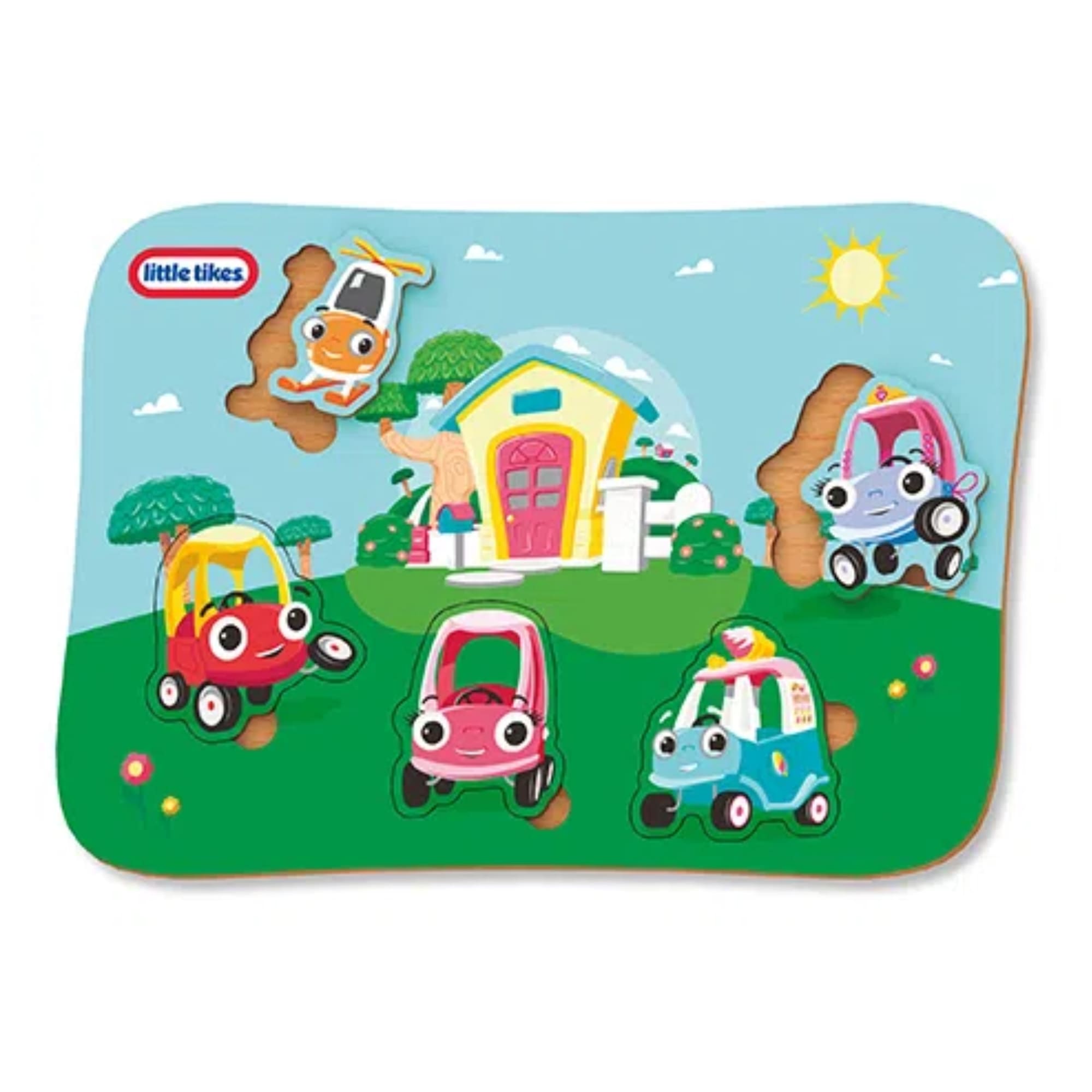 Quebra-Cabeça de Encaixar Little Tikes 5 Peças para crianças a partir de 3 Anos Xalingo - 59076