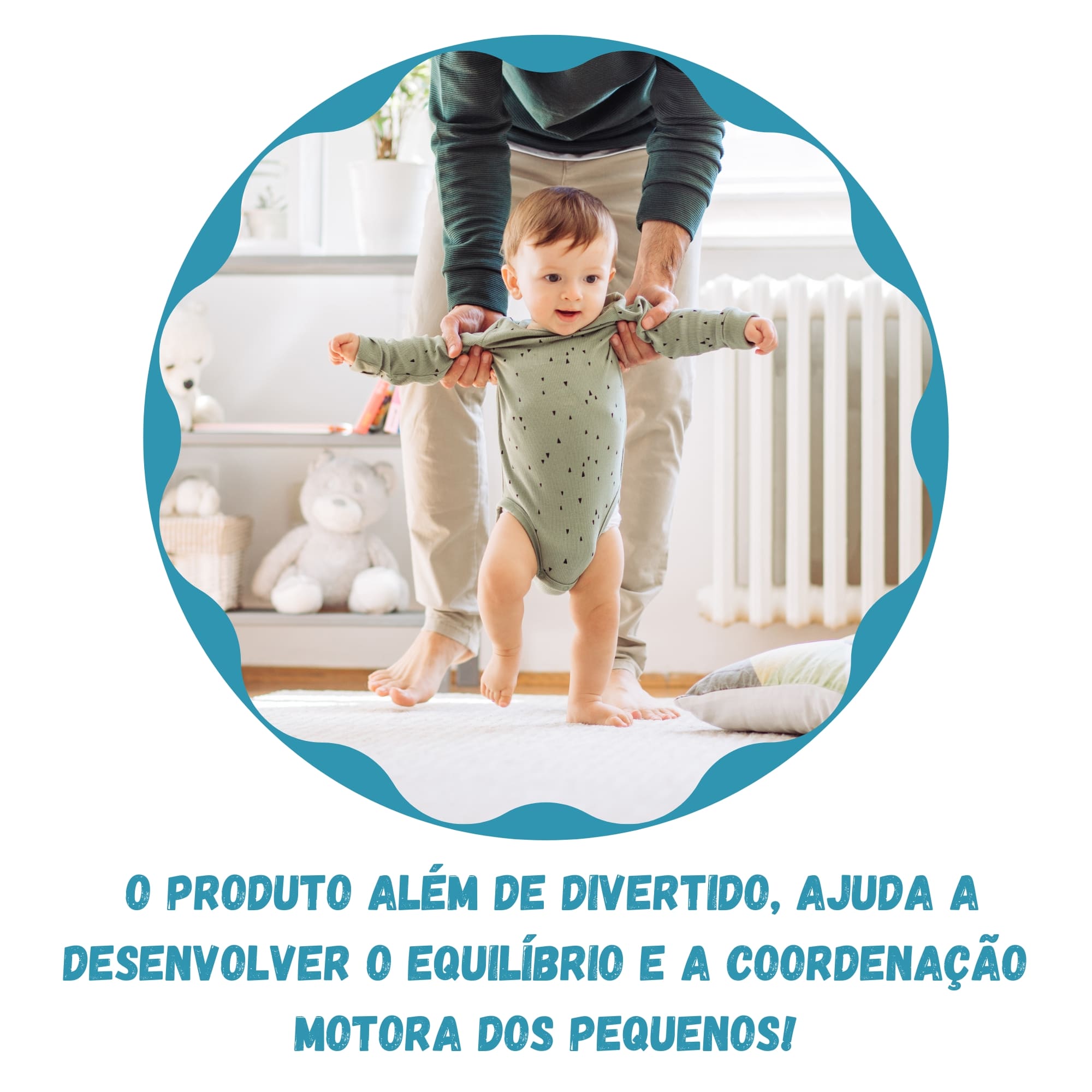 Balanço Infantil Turma da Mônica para Bebês de 19 a 36 Meses Suporta até 23 kg Xalingo - 20210