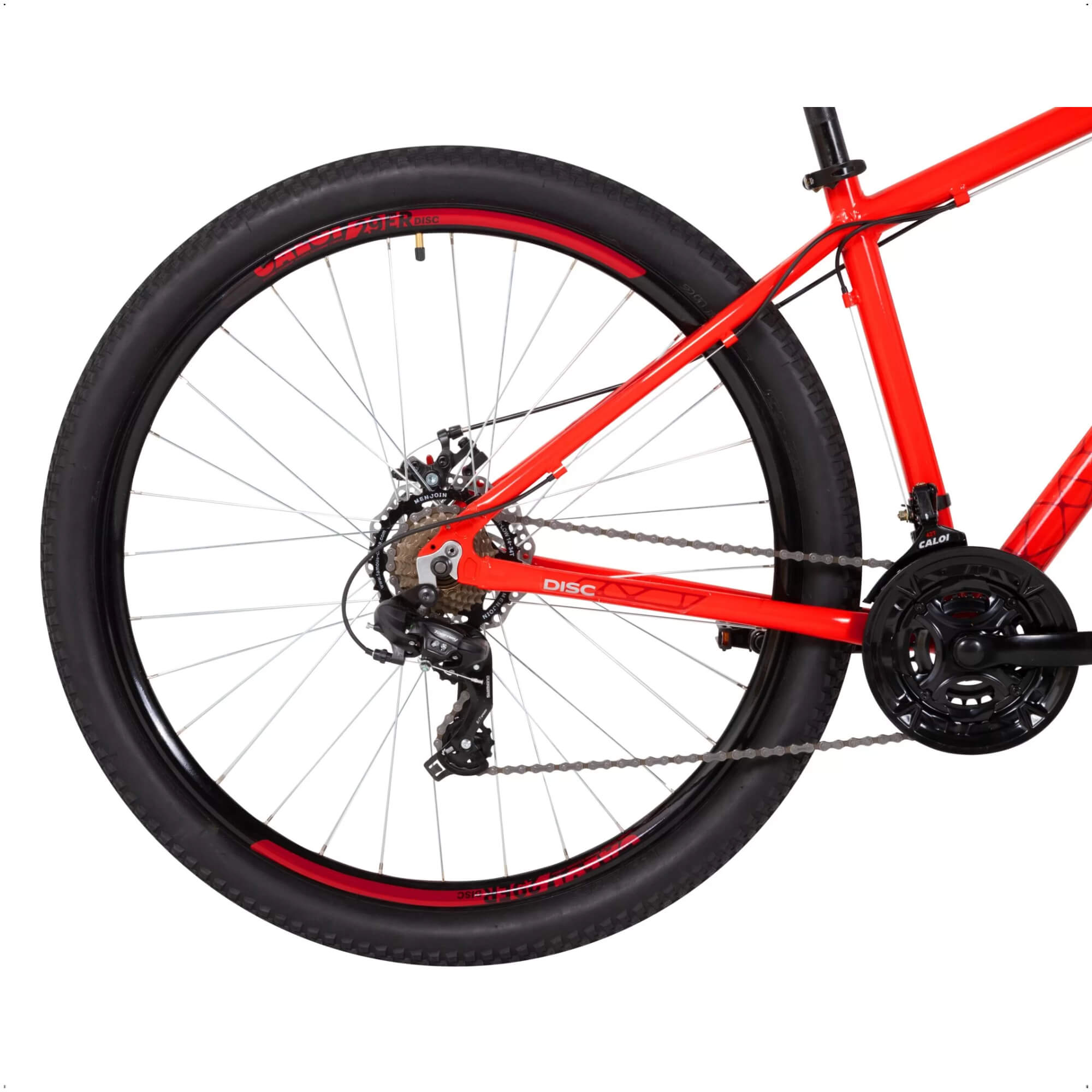 Bicicleta Caloi Vulcan 29 Tamanho 17 Aro 29 21 Velocidades Vermelha Ano 2023 - 004519.19009