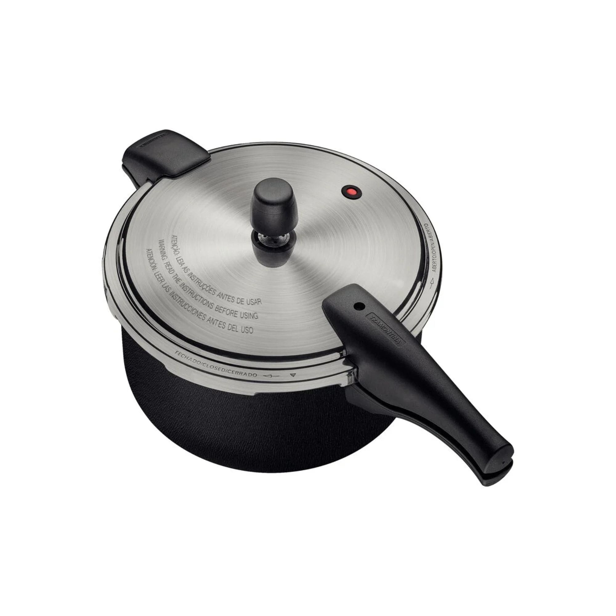 Panela de Pressão Vancouver Effect em Alumínio Antiaderente 24cm 6L Tramontina - 20592424