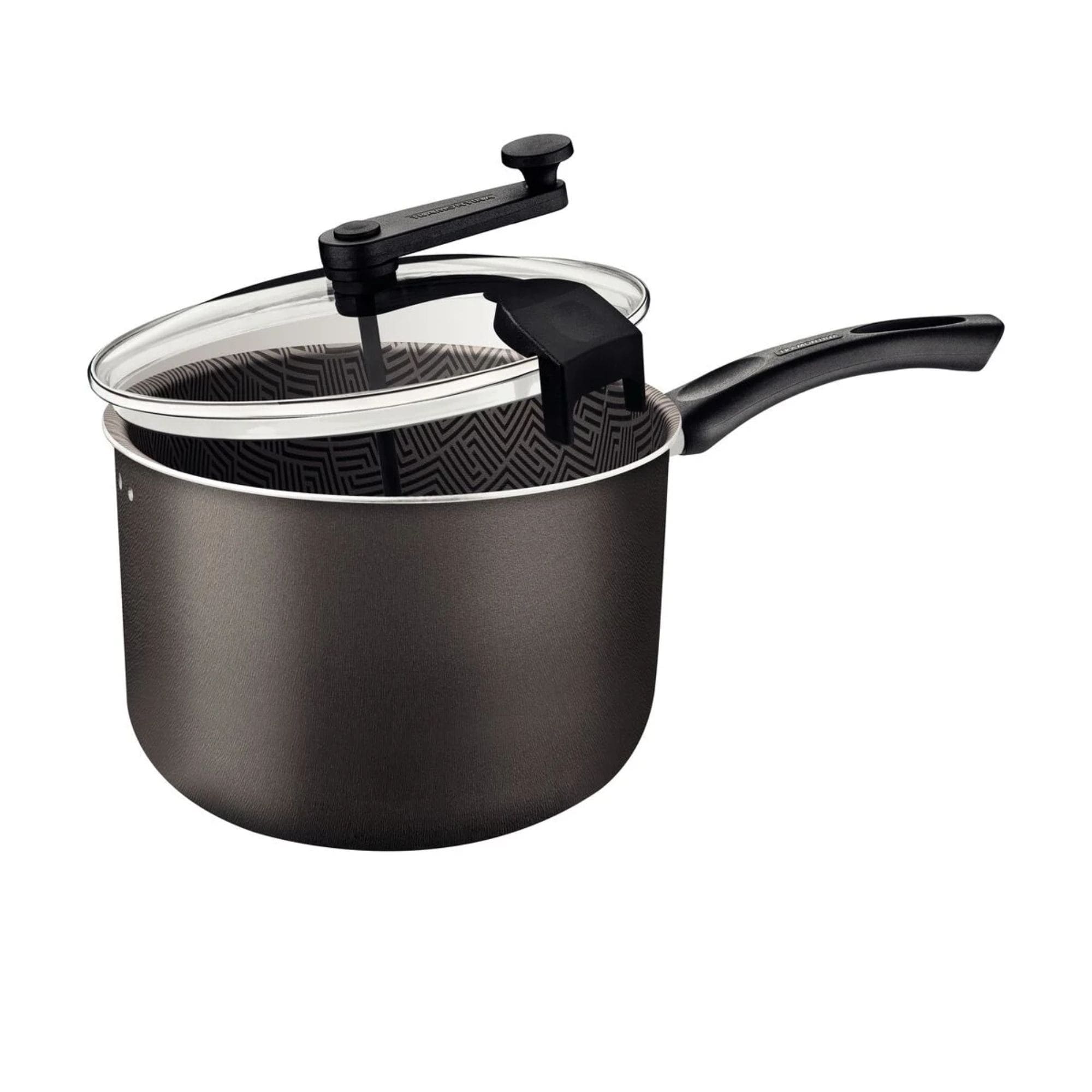 Pipoqueira Alumínio Revestimento Antiaderente Starflon Max Chumbo 22,8cm 4,8L Tramontina 28547622