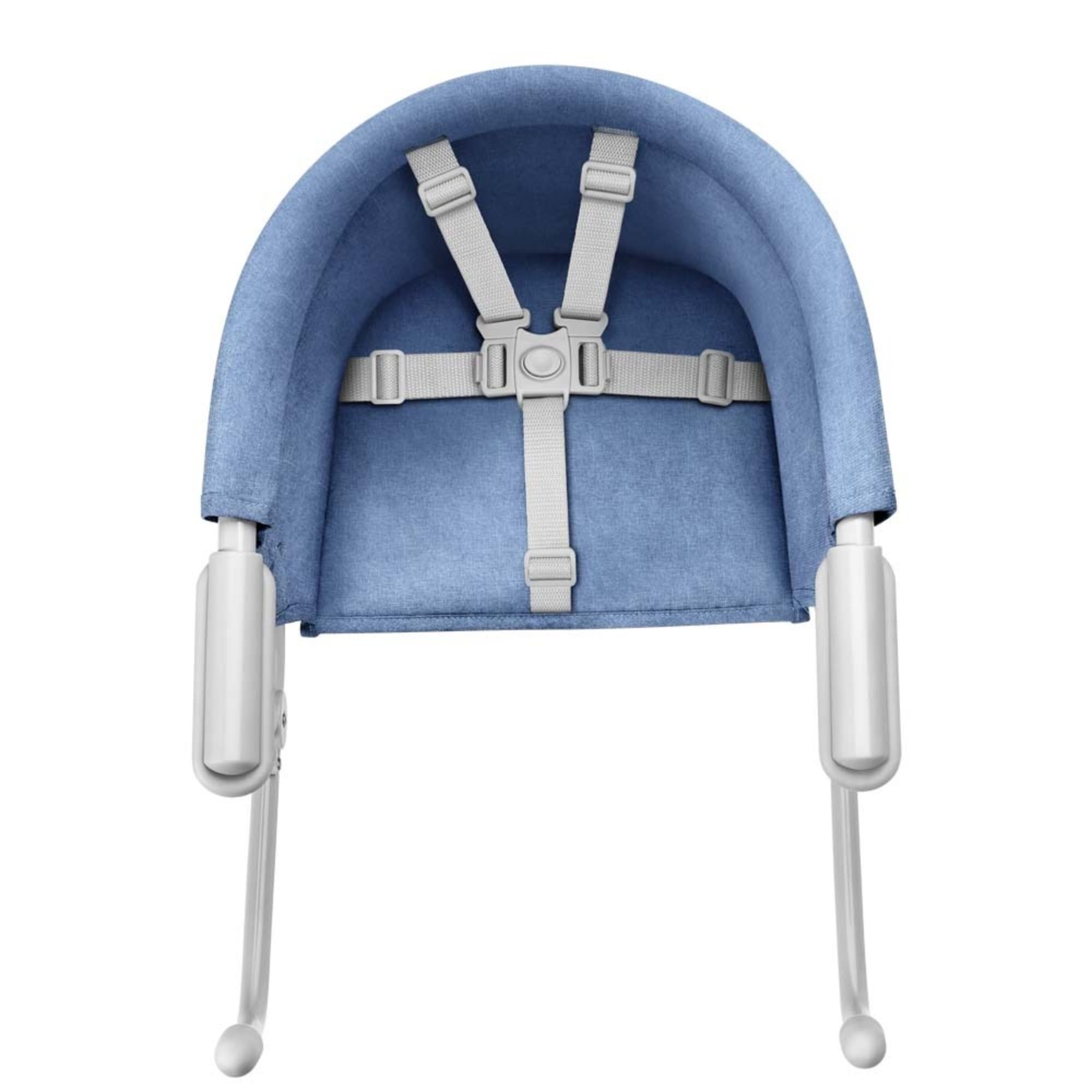 Cadeira de Alimentação p/ Bebe Encaixe em Mesa Azul 6 meses 15 Kg Multikids Baby - BB377