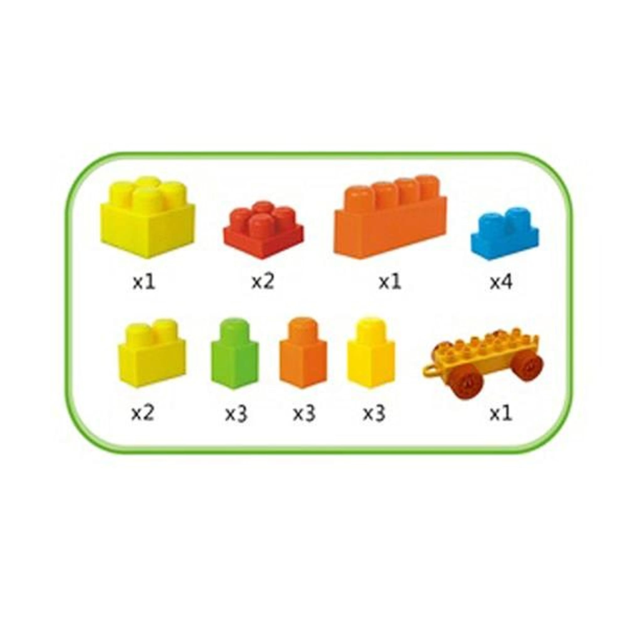 Brinquedo Banco de Atividades 3 em 1 Cubic com 20 Peças com Adesivos Multikids - BR1787