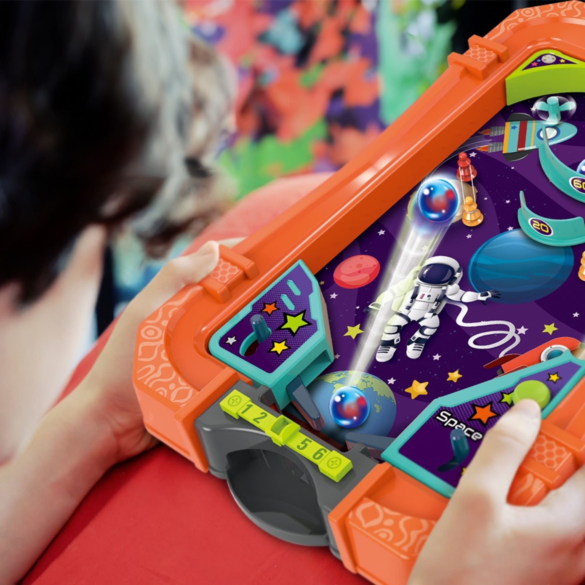 Jogo Space Pinball Personalizável de 2 ou Mais Jogadores Multikids - BR2014